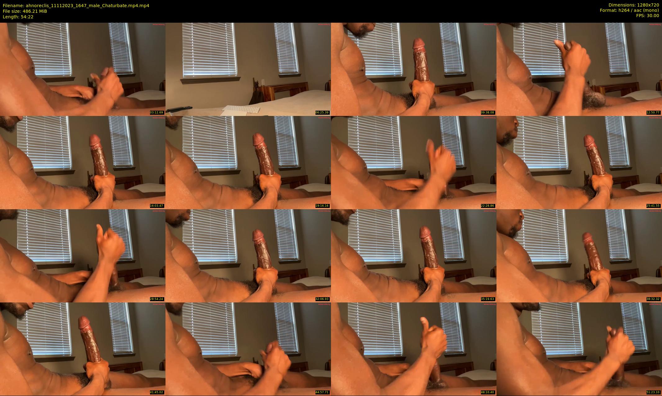 ahnoreclis — 55 minute Chaturbate male cam show recording, 720p, Nov 11, 2023