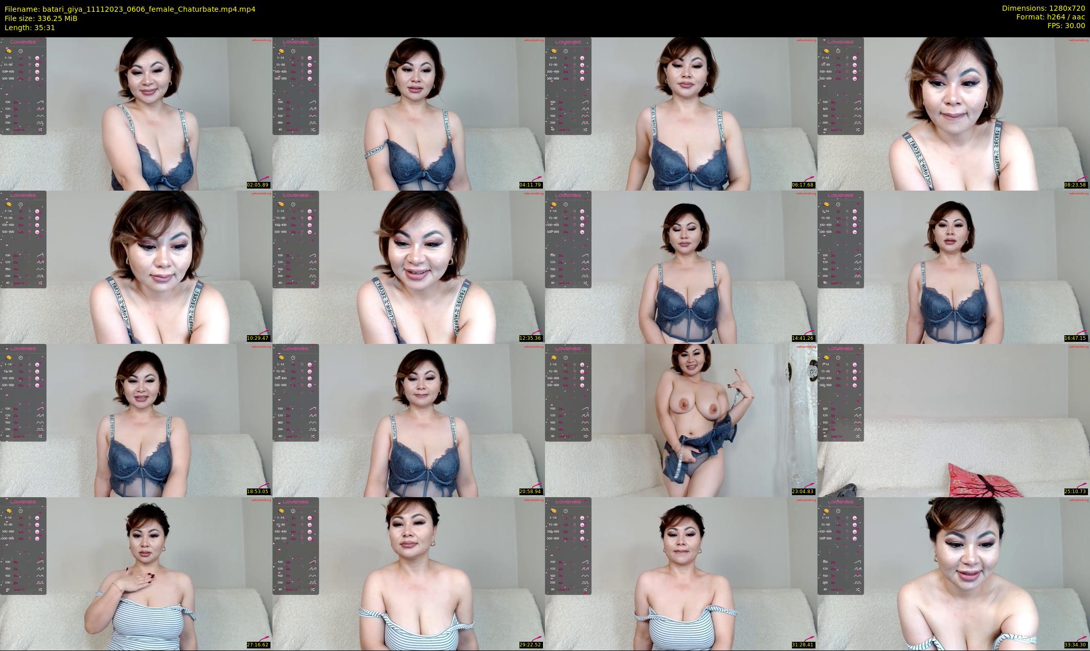 batari_giya — 36 minute Chaturbate female cam show recording, 720p, Nov 11, 2023