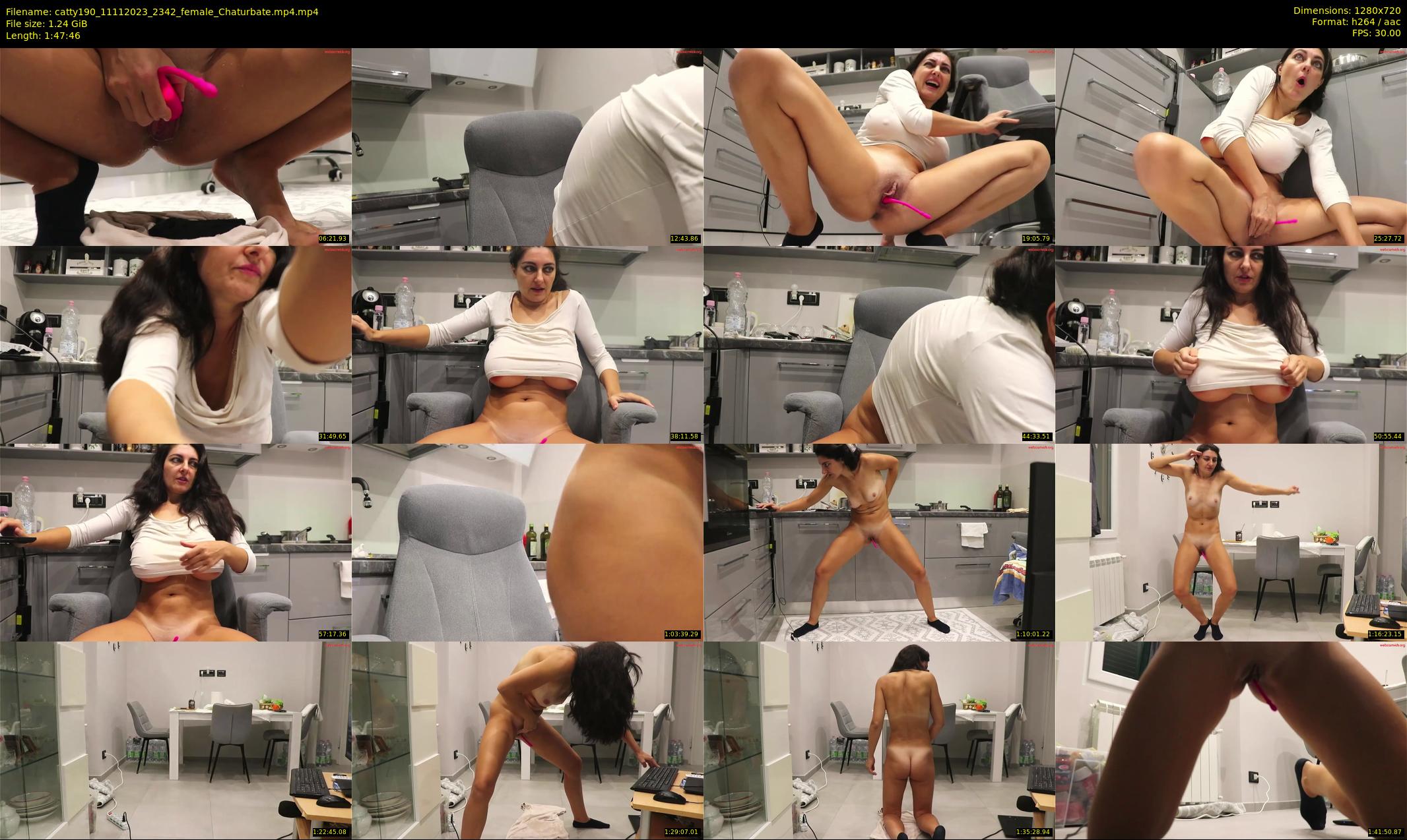 catty190 — 108 minute Chaturbate female cam show recording, 720p, Nov 11, 2023