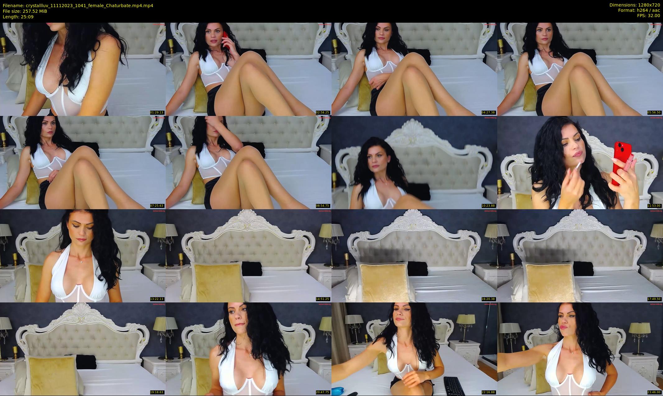 crystallluv — 26 minute Chaturbate female cam show recording, 720p, Nov 11, 2023