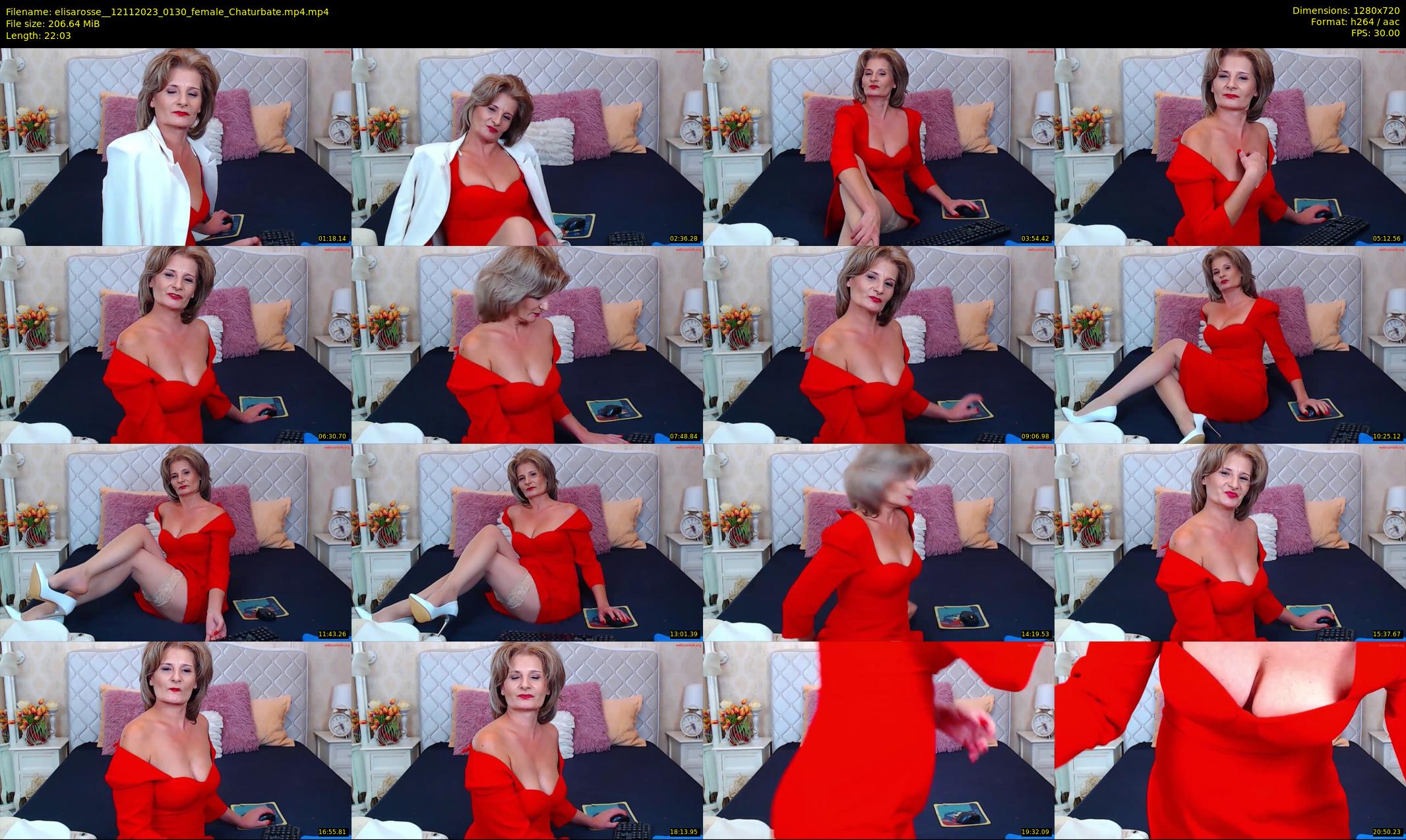 elisarosse_ — 23 minute Chaturbate female cam show recording, 720p, Nov 12, 2023
