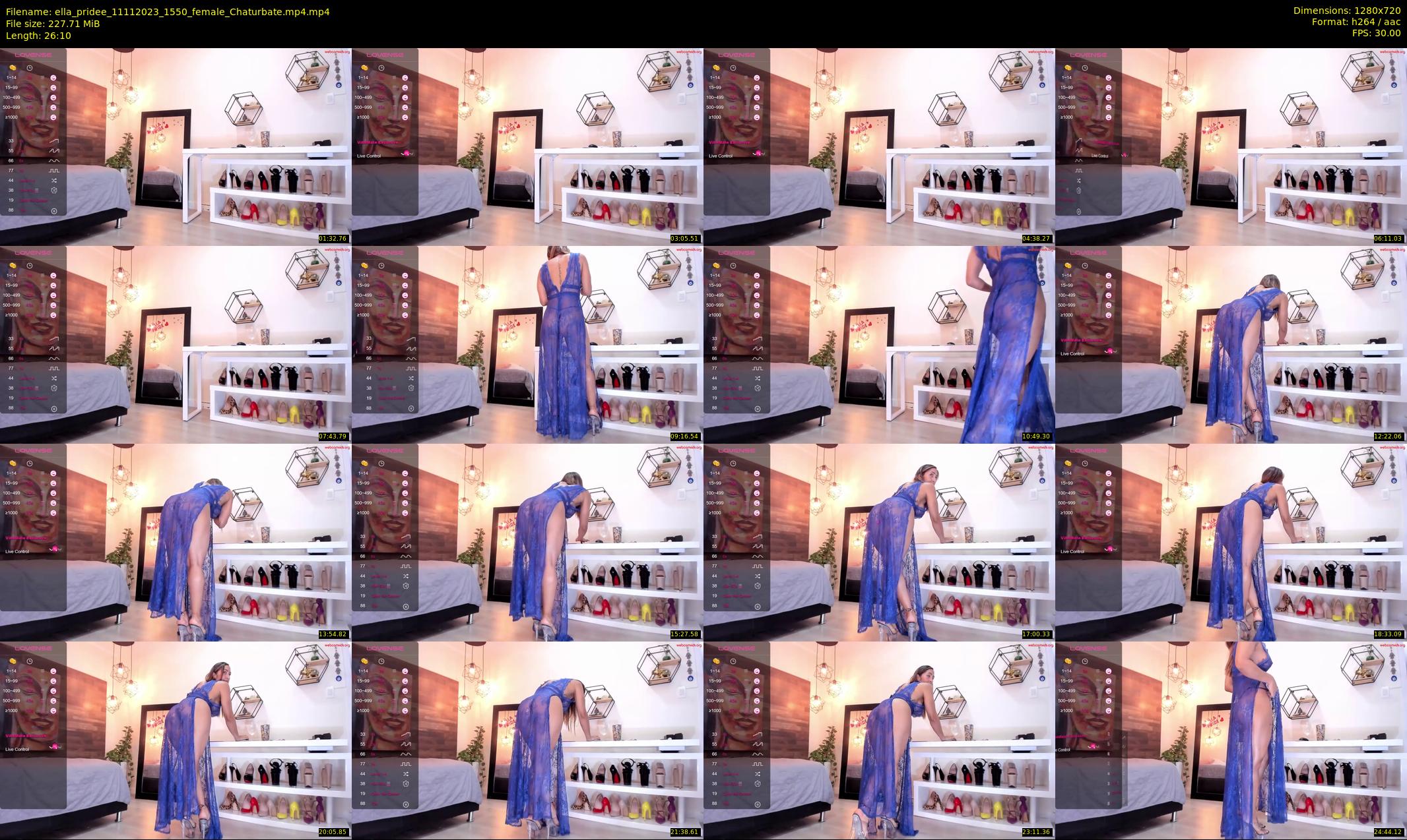 ella_pridee — 27 minute Chaturbate female cam show recording, 720p, Nov 11, 2023