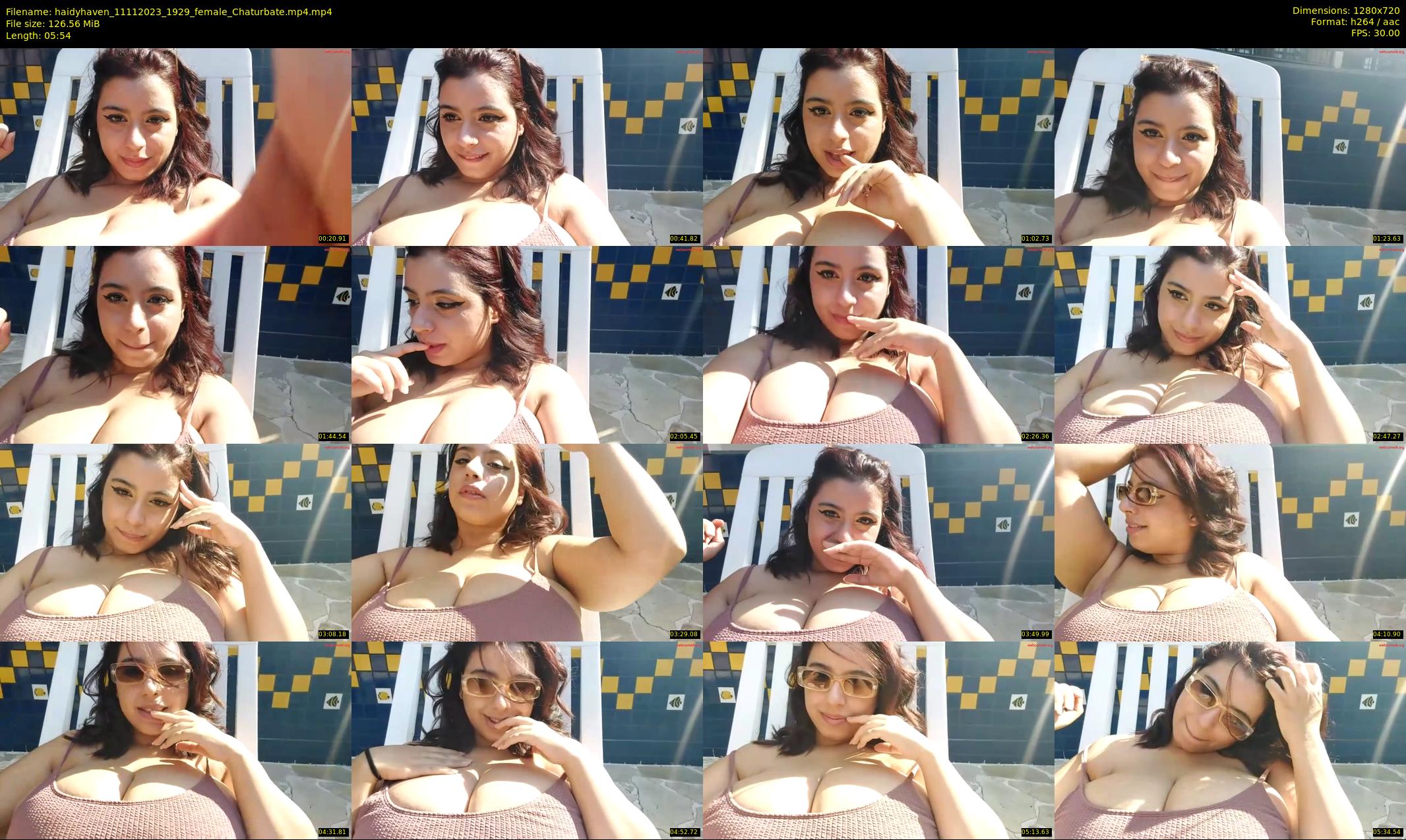 haidyhaven — 6 minute Chaturbate female cam show recording, 720p, Nov 11, 2023