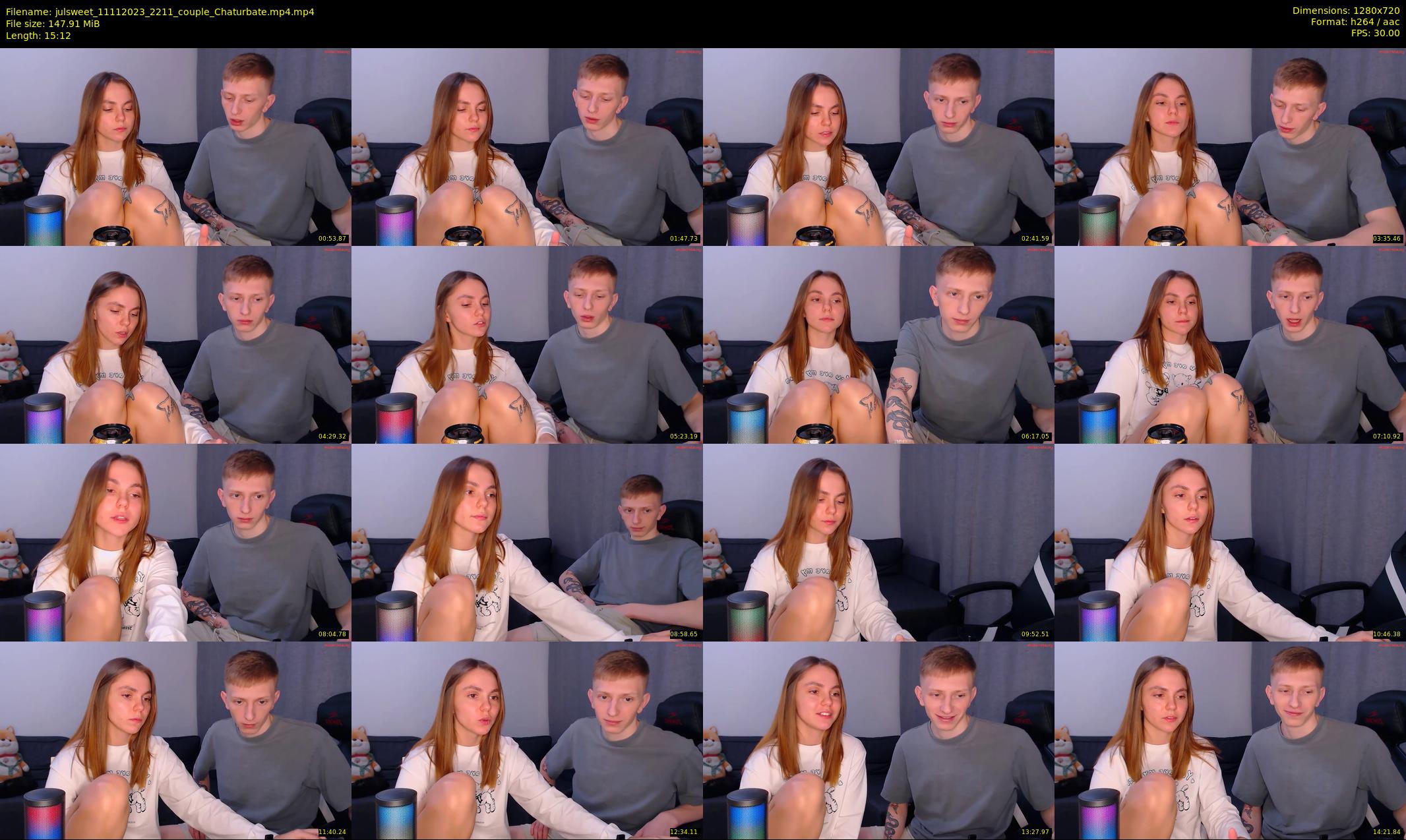 julsweet — 16 minute Chaturbate male cam show recording, 720p, Nov 11, 2023