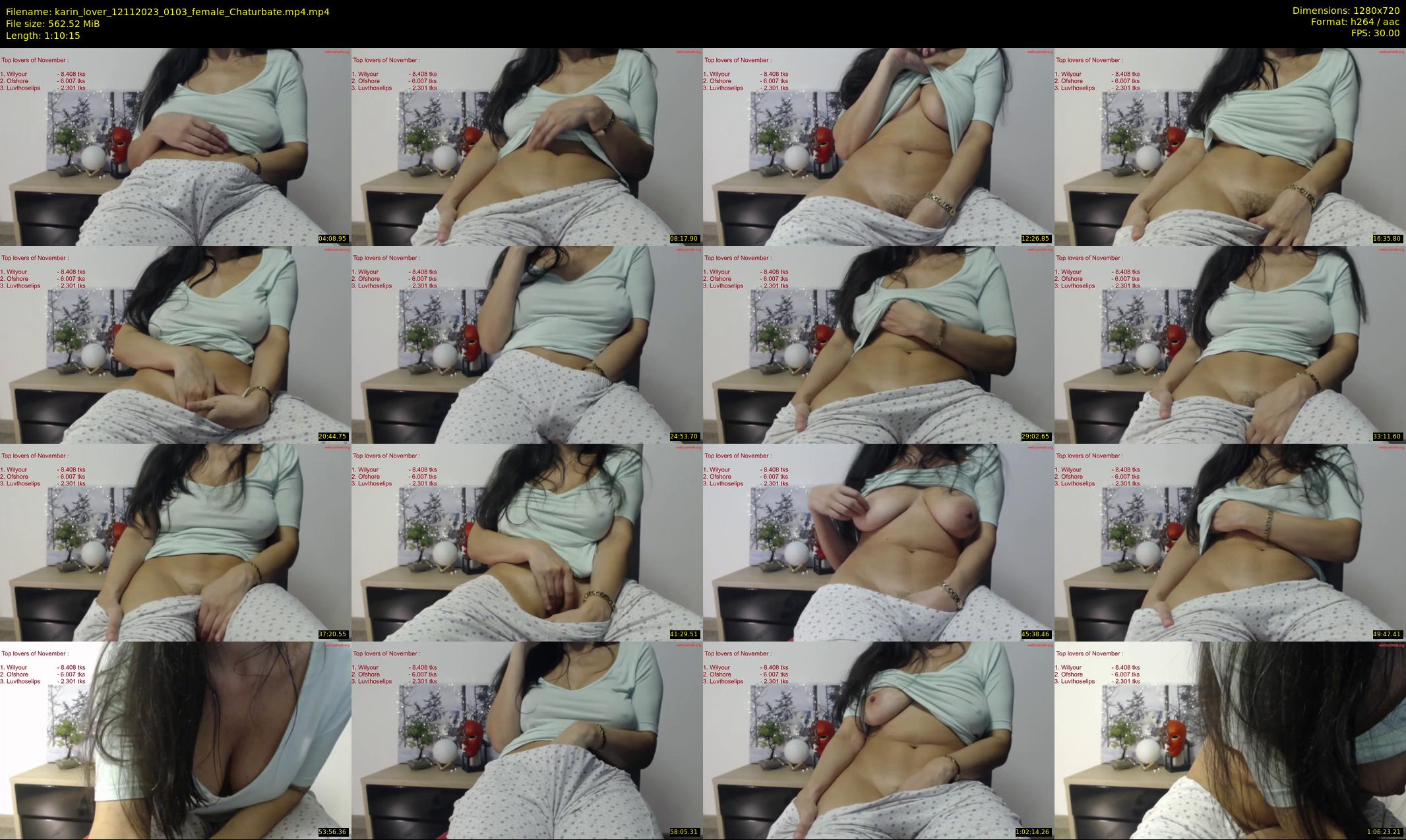 karin_lover — 71 minute Chaturbate female cam show recording, 720p, Nov 12, 2023