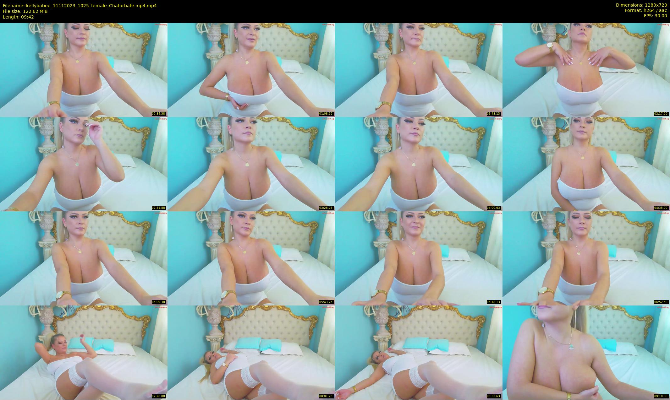 kellybabee — 10 minute Chaturbate female cam show recording, 720p, Nov 11, 2023