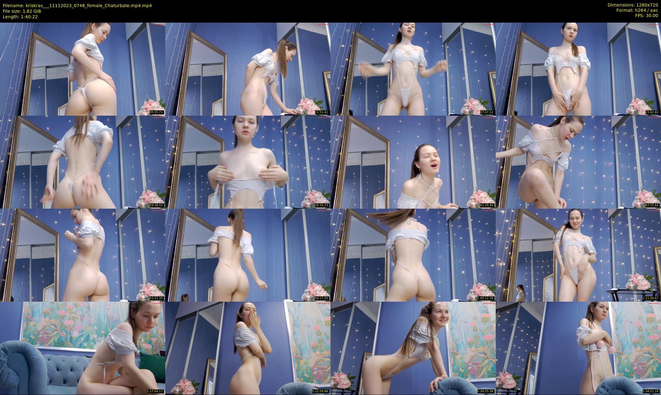 kriskras__ — 101 minute Chaturbate female cam show recording, 720p, Nov 11, 2023