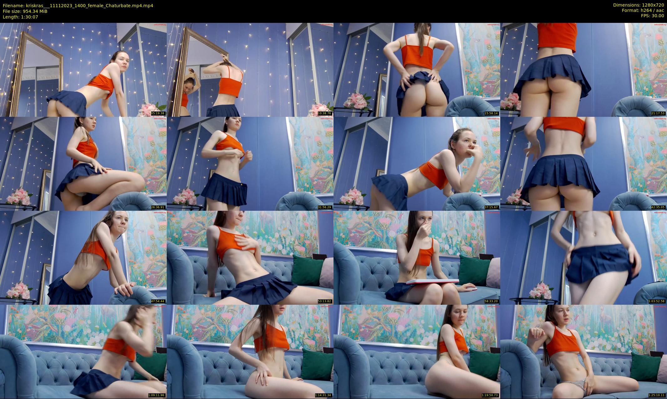 kriskras__ — 91 minute Chaturbate female cam show recording, 720p, Nov 11, 2023