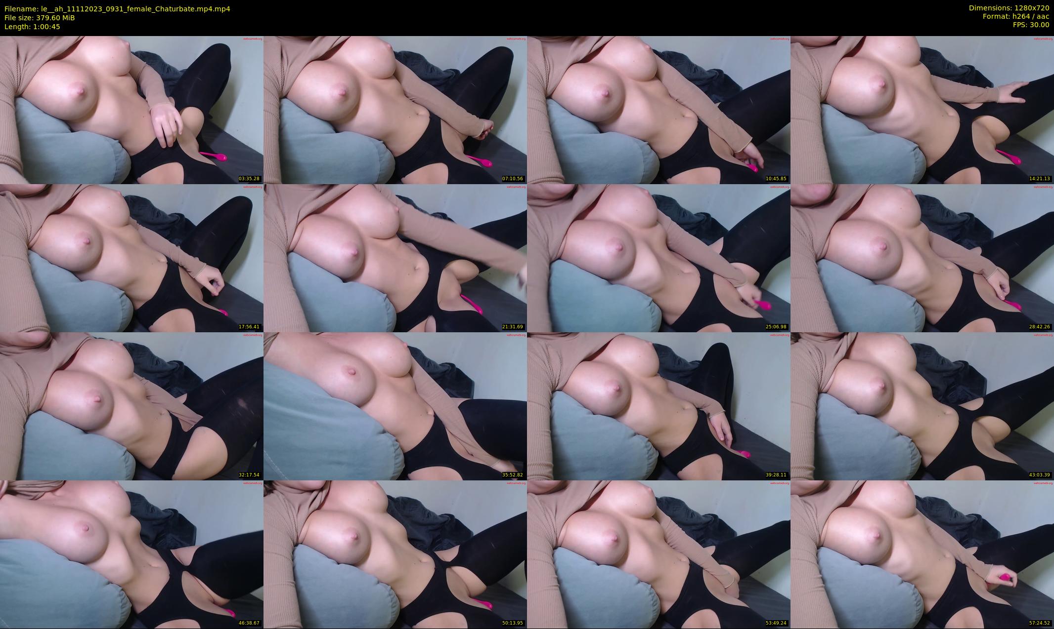 le__ah — 61 minute Chaturbate female cam show recording, 720p, Nov 11, 2023