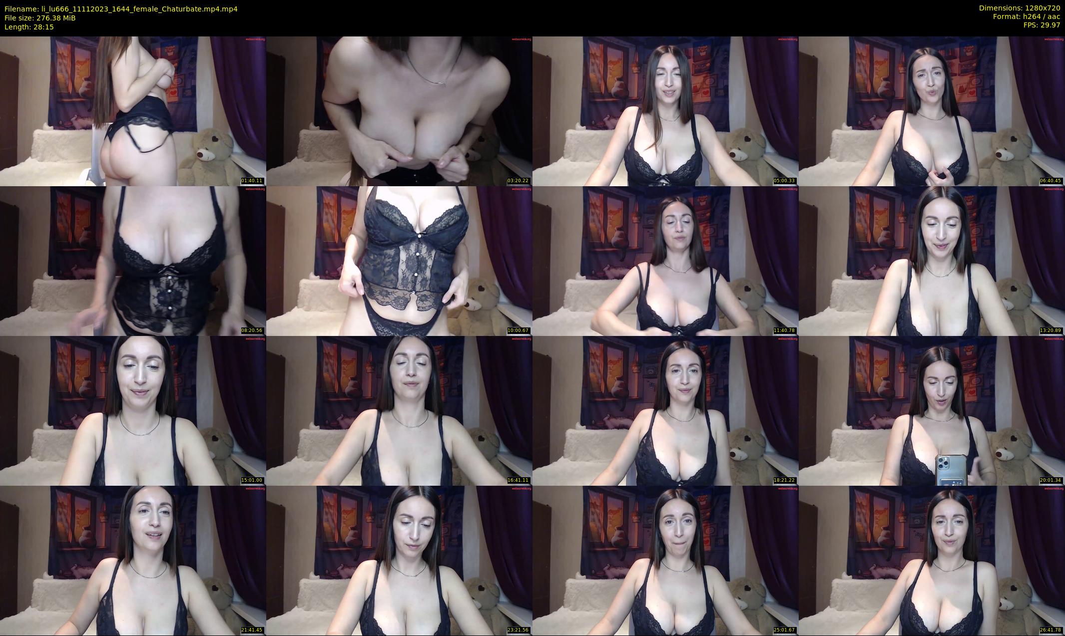 li_lu666 — 29 minute Chaturbate female cam show recording, 720p, Nov 11, 2023