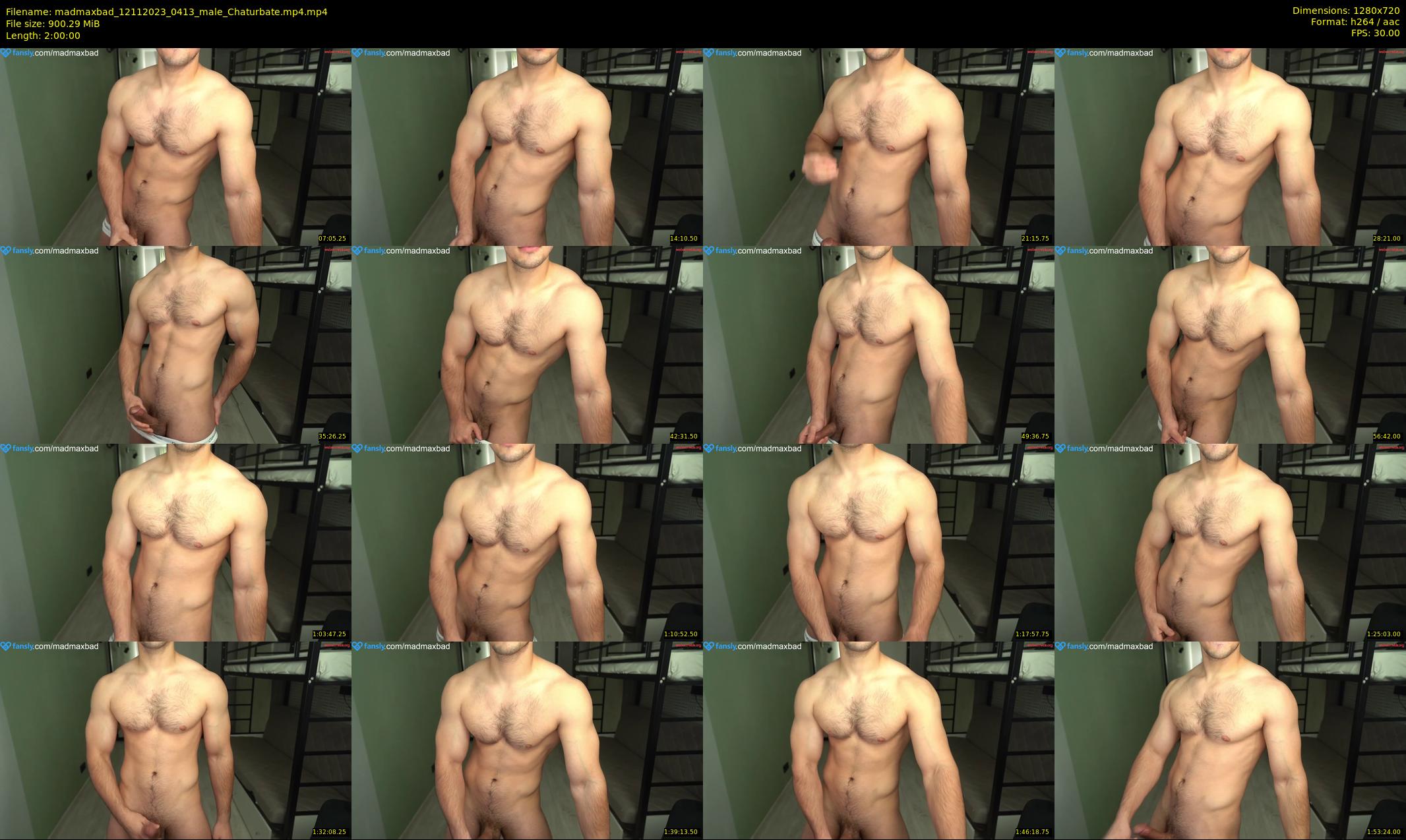 madmaxbad — 120 minute Chaturbate male cam show recording, 720p, Nov 12, 2023