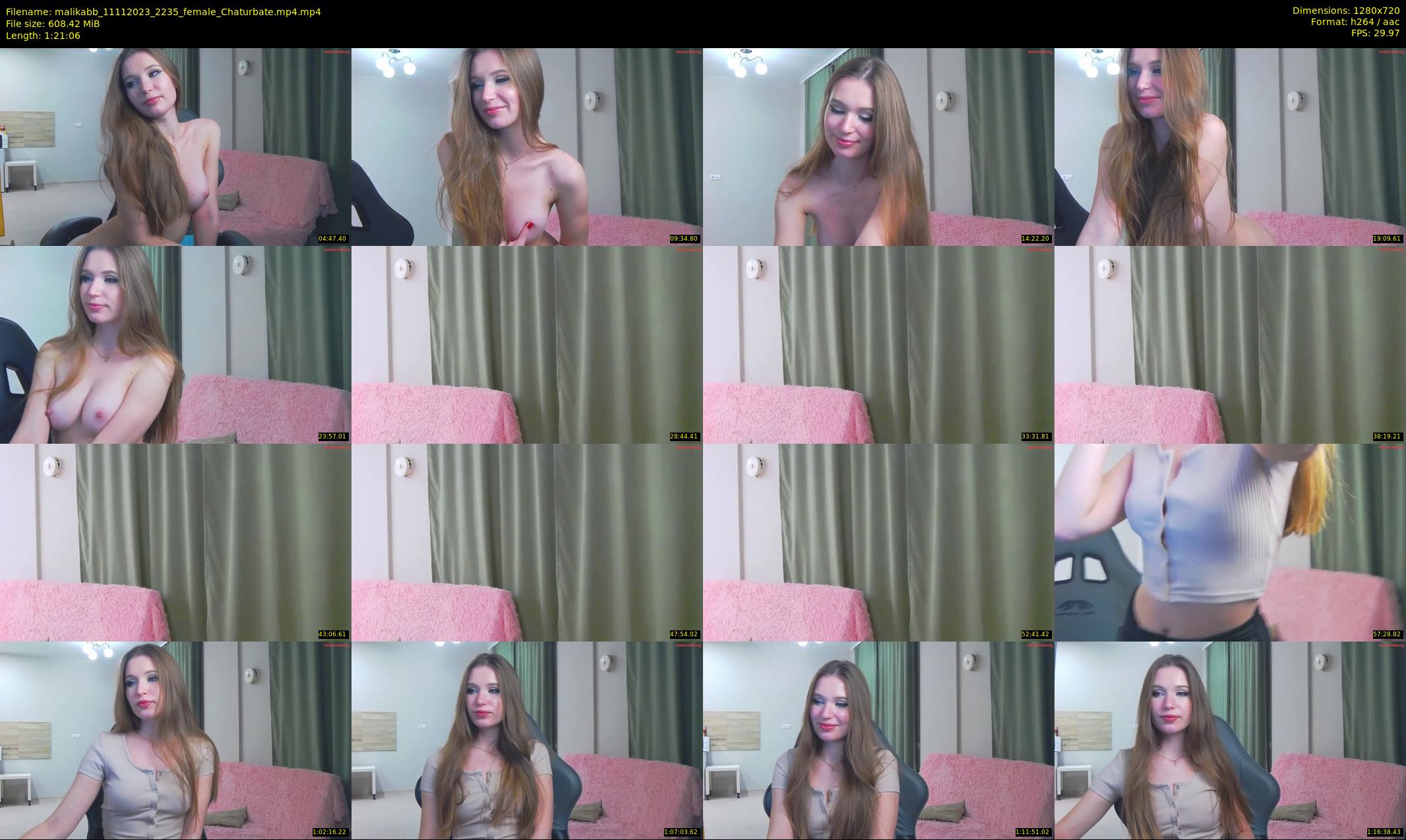 malikabb — 82 minute Chaturbate female cam show recording, 720p, Nov 11, 2023