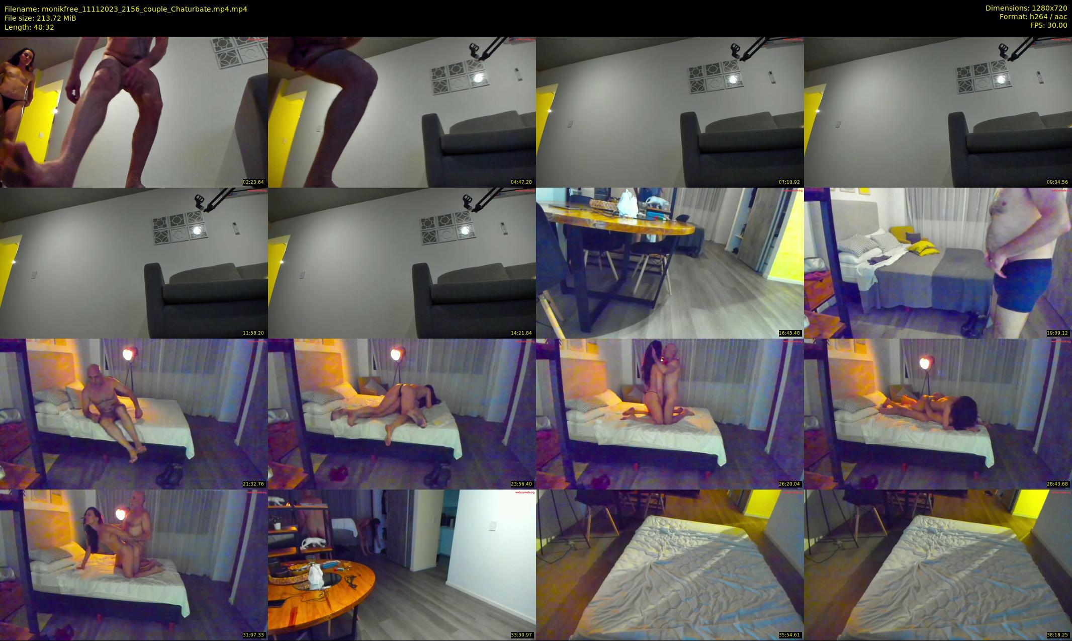 monikfree — 41 minute Chaturbate couple cam show recording, 720p, Nov 11, 2023