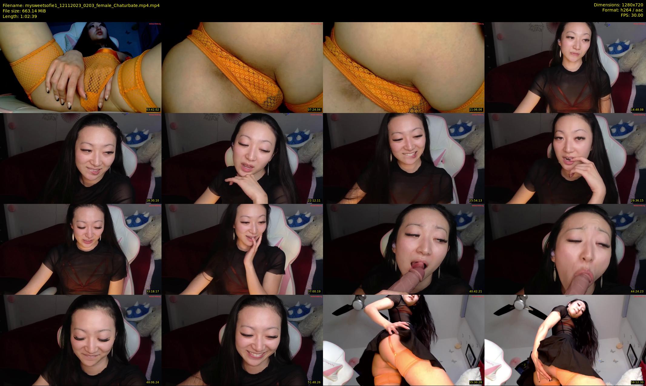 mysweetsofie1 — 63 minute Chaturbate female cam show recording, 720p, Nov 12, 2023