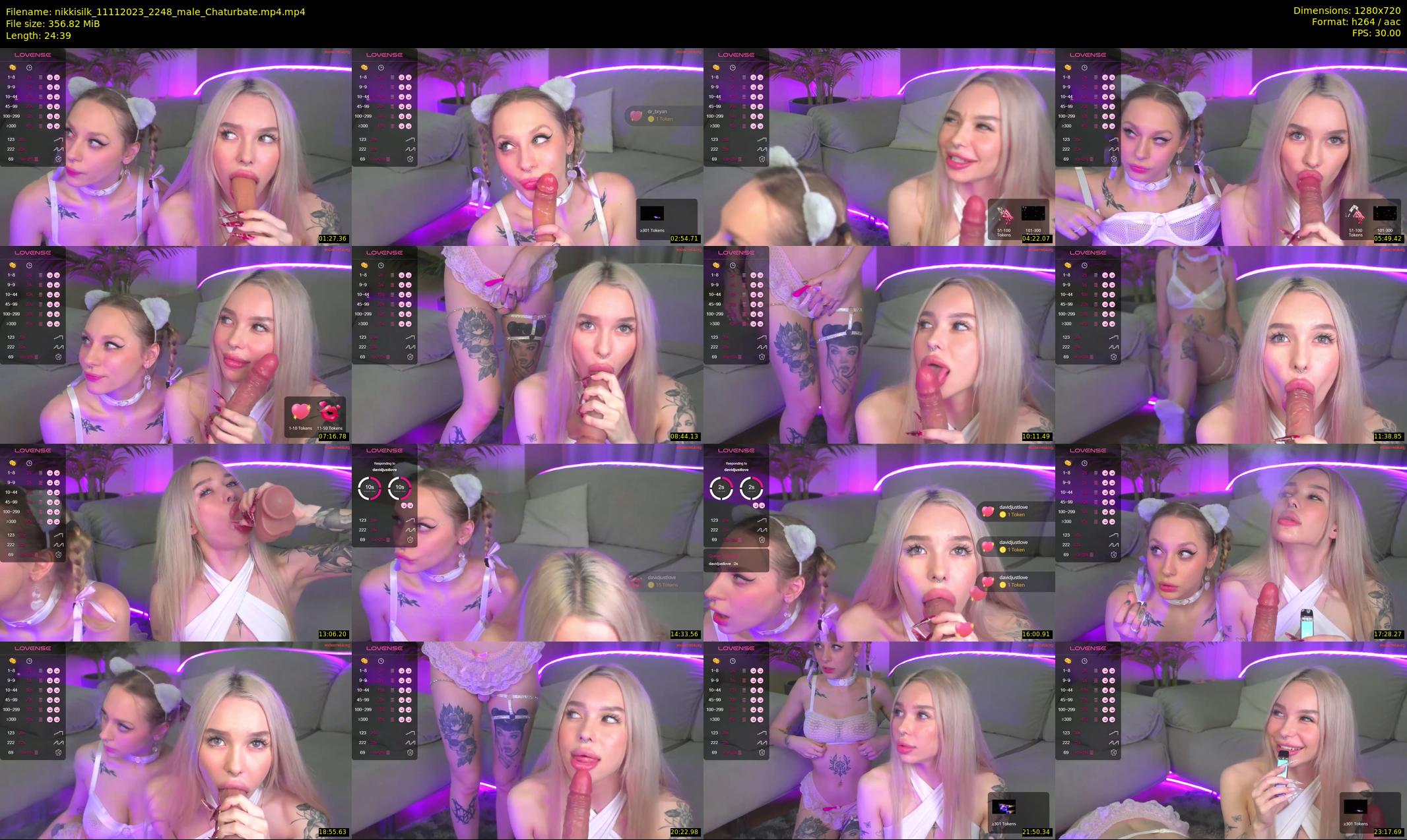 nikkisilk — 25 minute Chaturbate female cam show recording, 720p, Nov 11, 2023