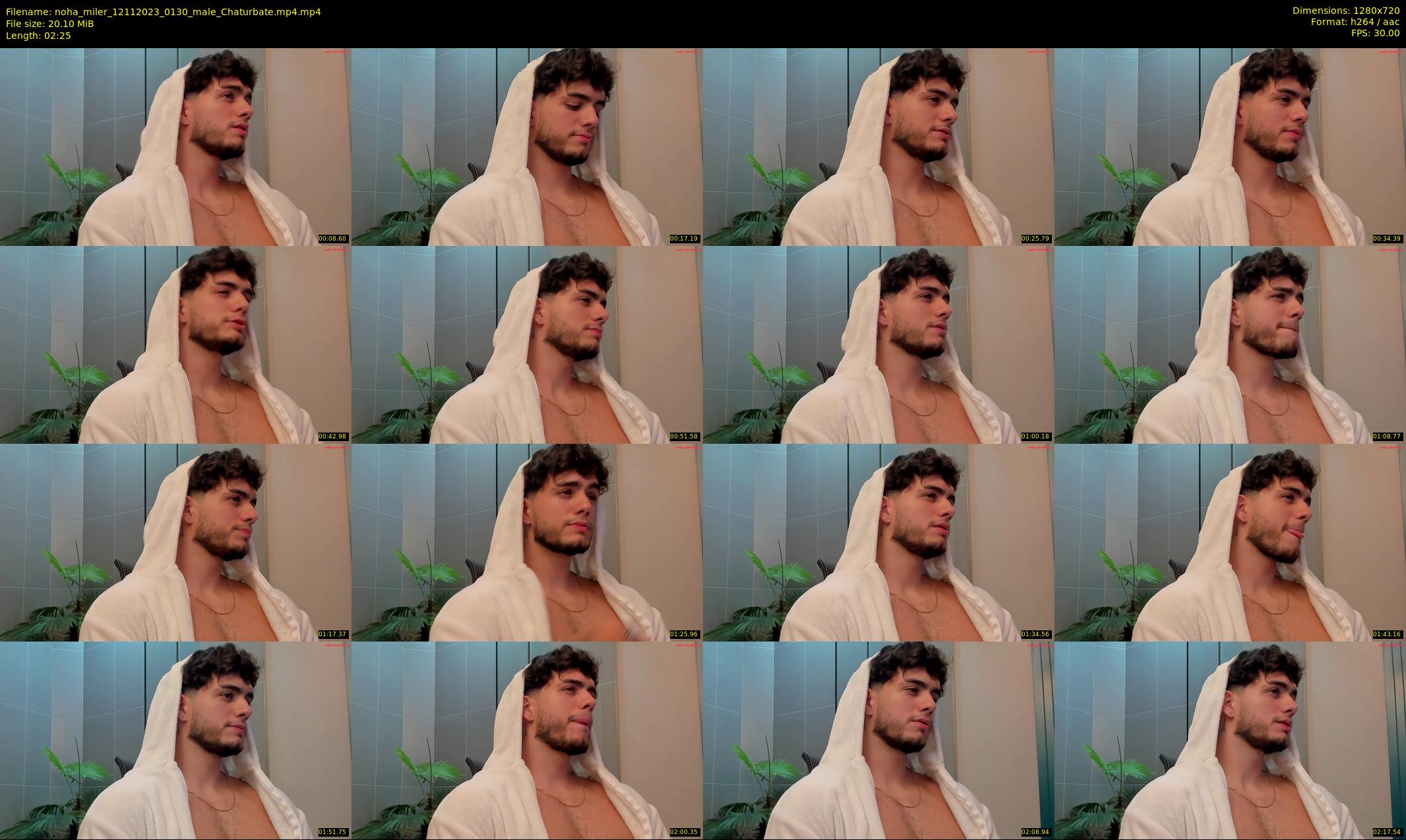noha_miler — 3 minute Chaturbate male cam show recording, 720p, Nov 12, 2023