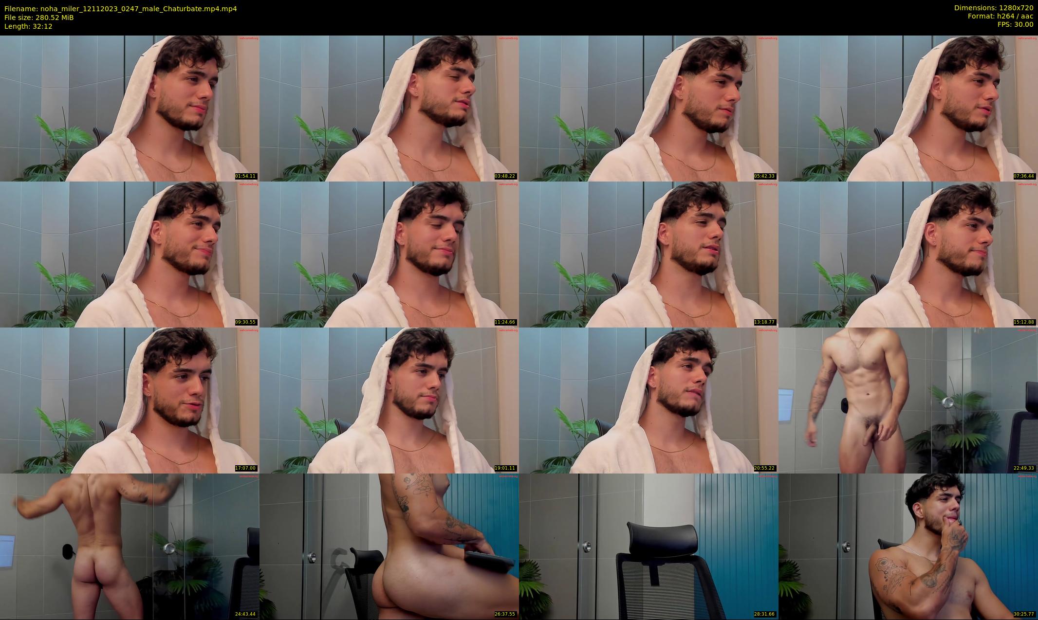 noha_miler — 33 minute Chaturbate male cam show recording, 720p, Nov 12, 2023