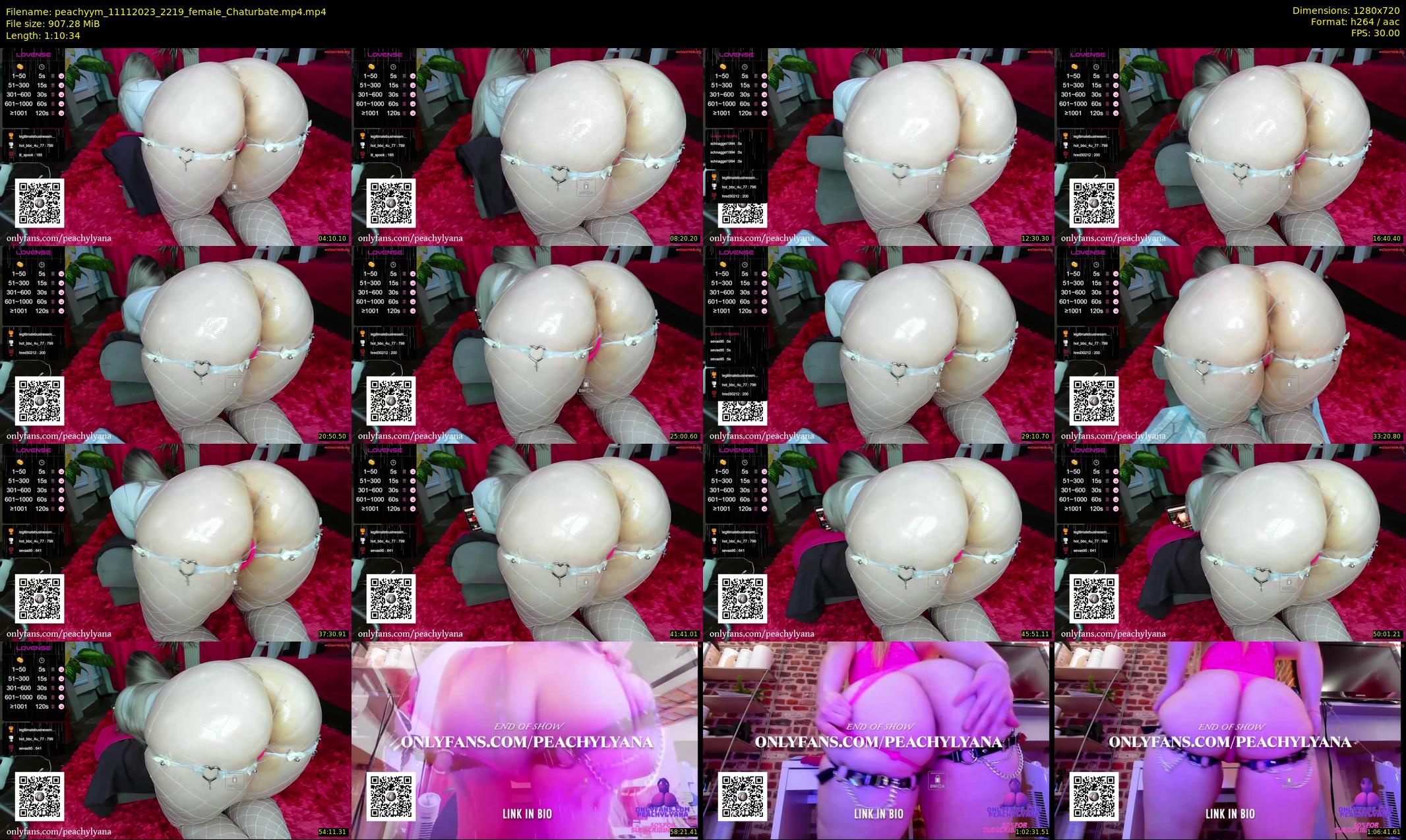 peachyym — 71 minute Chaturbate female cam show recording, 720p, Nov 11, 2023