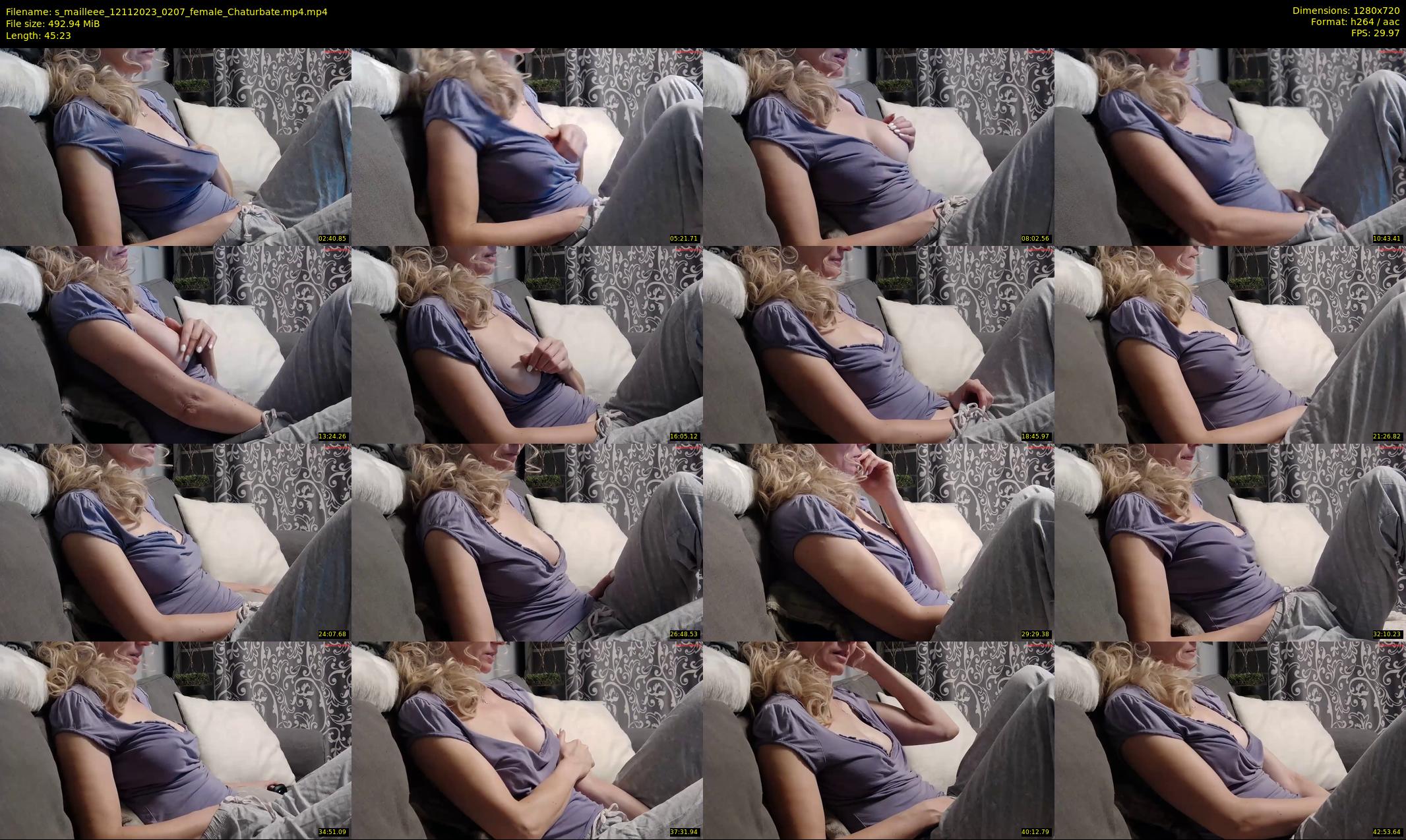 s_mailleee — 46 minute Chaturbate female cam show recording, 720p, Nov 12, 2023