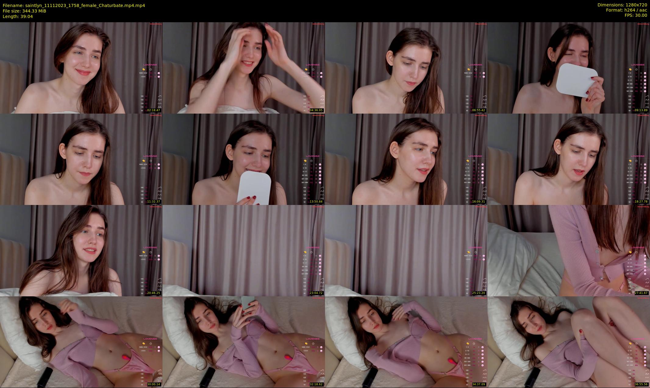saintlyn — 40 minute Chaturbate female cam show recording, 720p, Nov 11, 2023