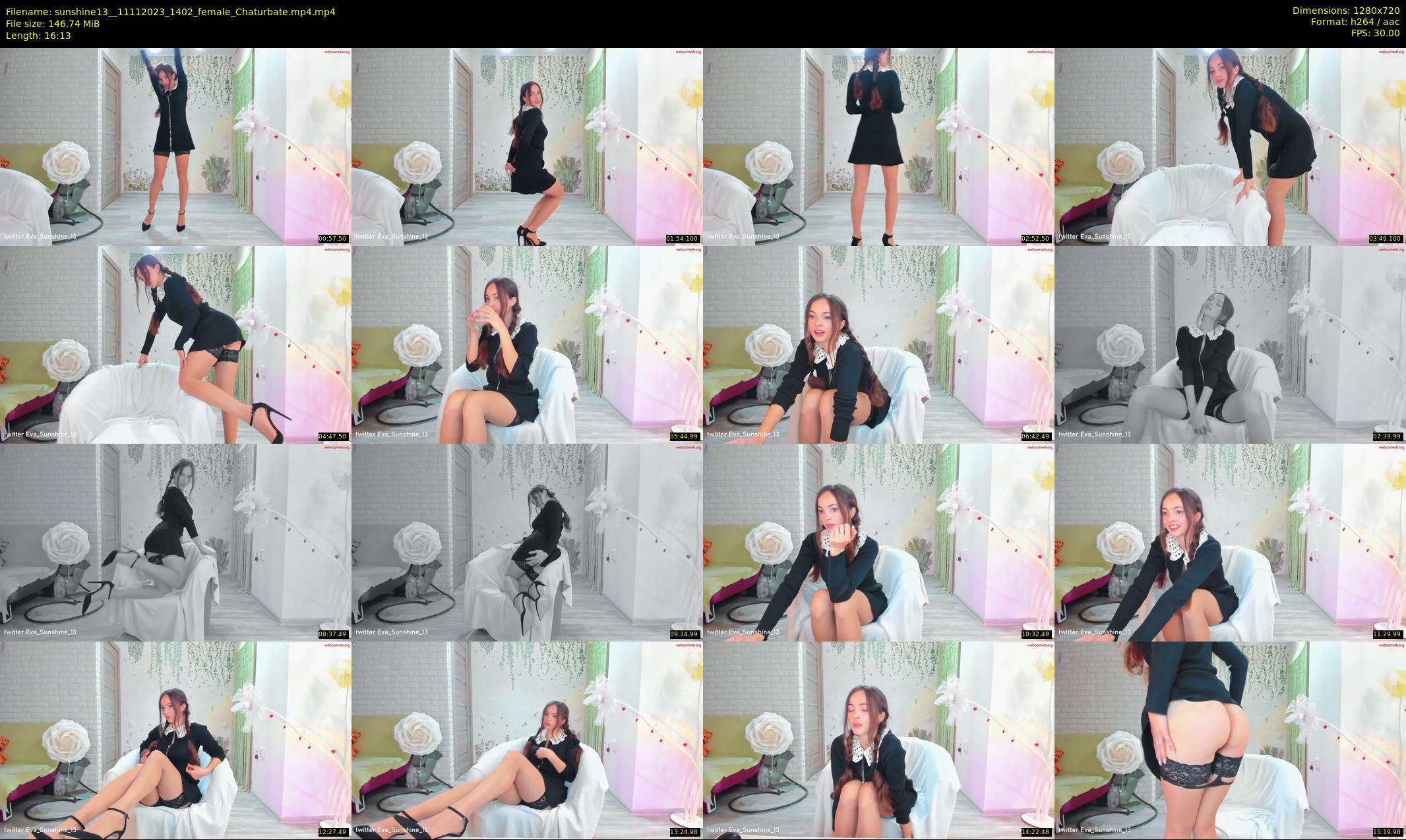 sunshine13_ — 17 minute Chaturbate female cam show recording, 720p, Nov 11, 2023