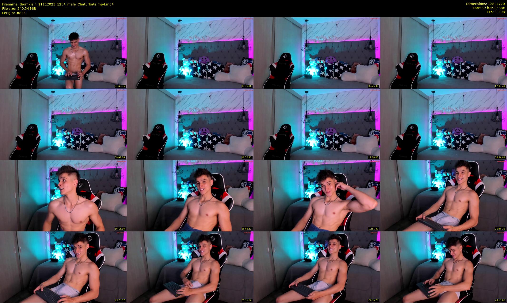 thomklein — 31 minute Chaturbate male cam show recording, 720p, Nov 11, 2023