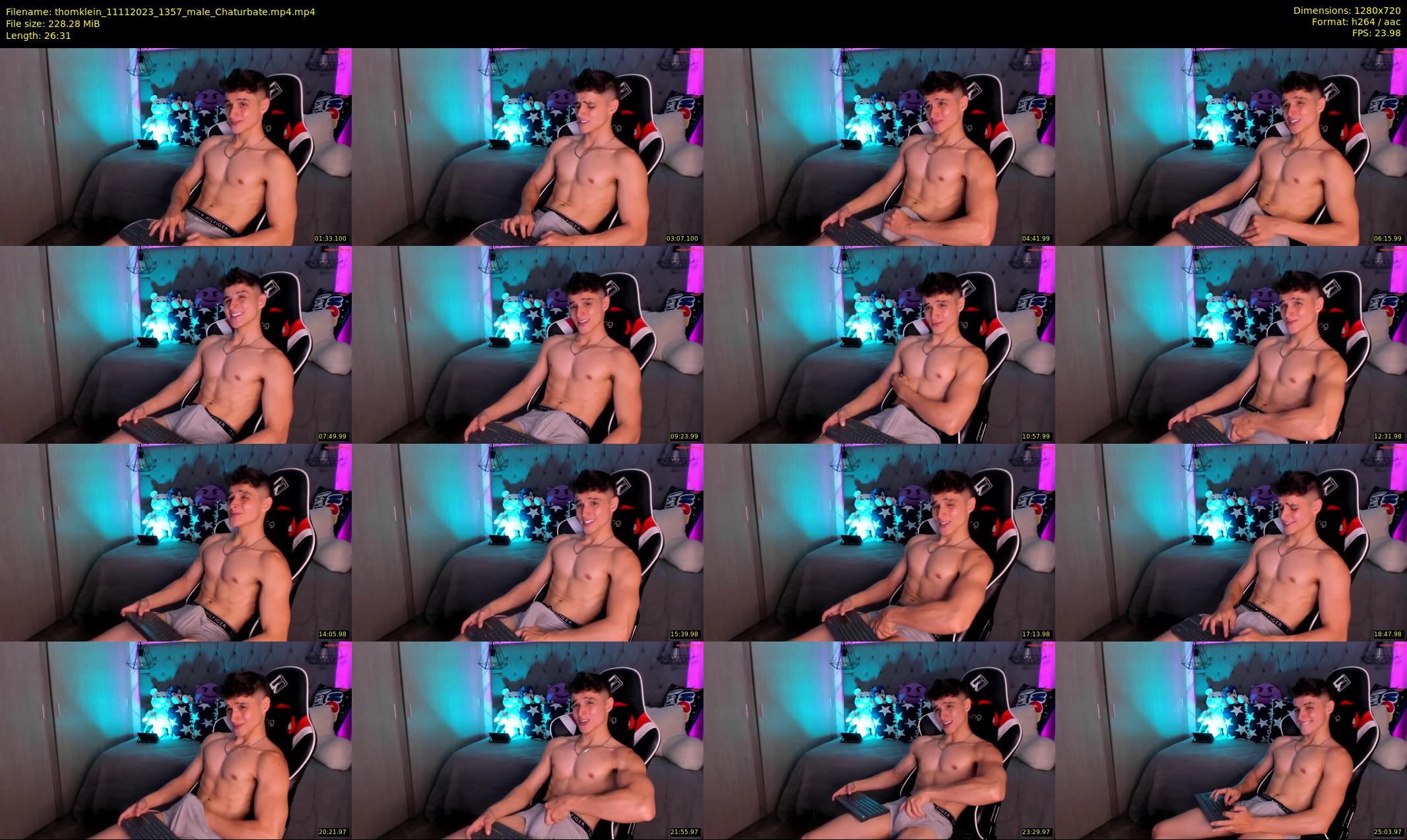 thomklein — 27 minute Chaturbate male cam show recording, 720p, Nov 11, 2023