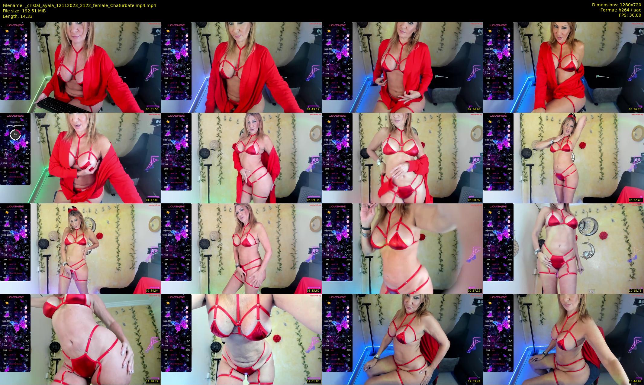 _cristal_ayala — 15 minute Chaturbate female cam show recording, 720p, Nov 12, 2023