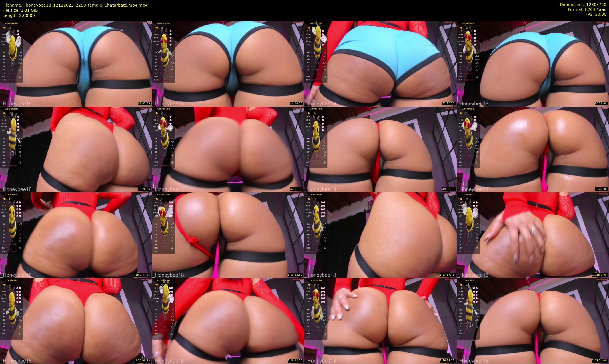 _honeybee18 — 120 minute Chaturbate female cam show recording, 720p, Nov 12, 2023