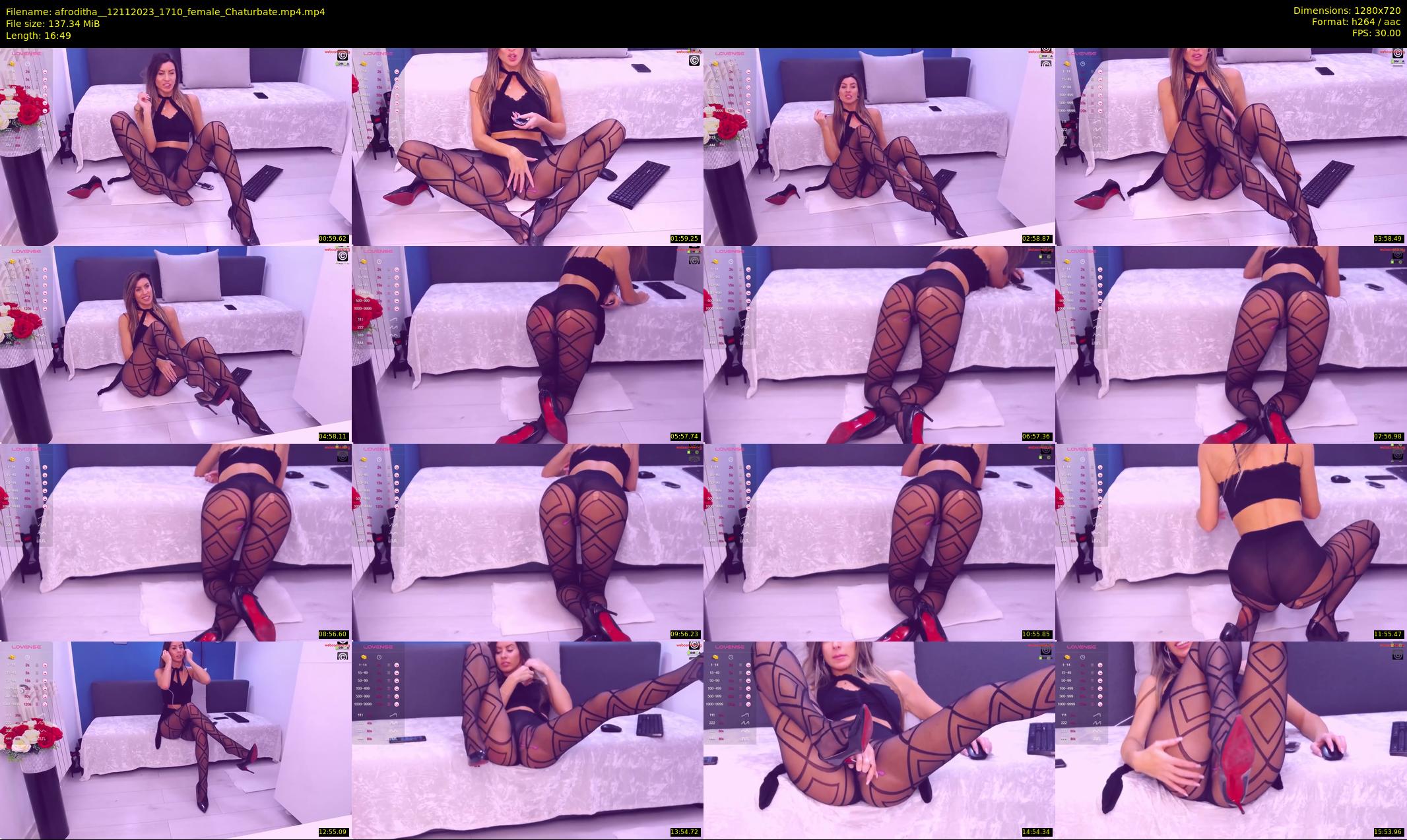 afroditha_ — 17 minute Chaturbate female cam show recording, 720p, Nov 12, 2023