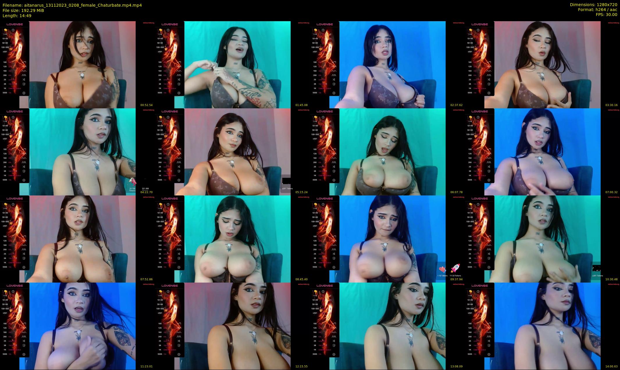 aitanarus — 15 minute Chaturbate female cam show recording, 720p, Nov 13, 2023