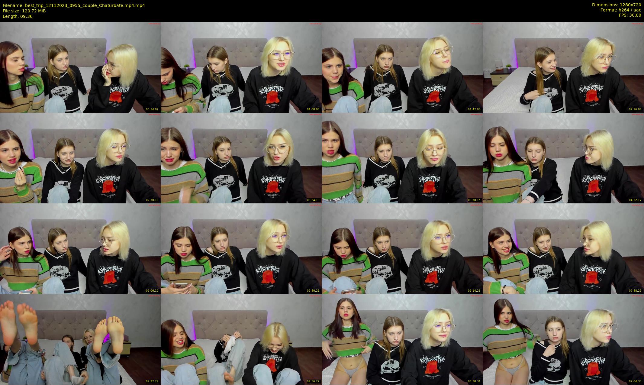 best_trip — 10 minute Chaturbate couple cam show recording, 720p, Nov 12, 2023