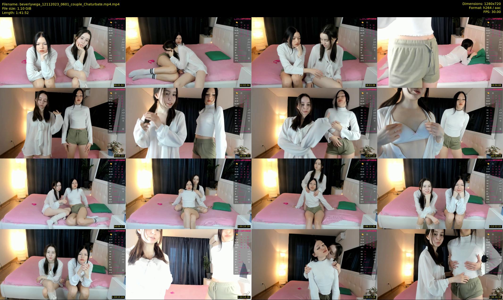 beverlyvega — 102 minute Chaturbate couple cam show recording, 720p, Nov 12, 2023