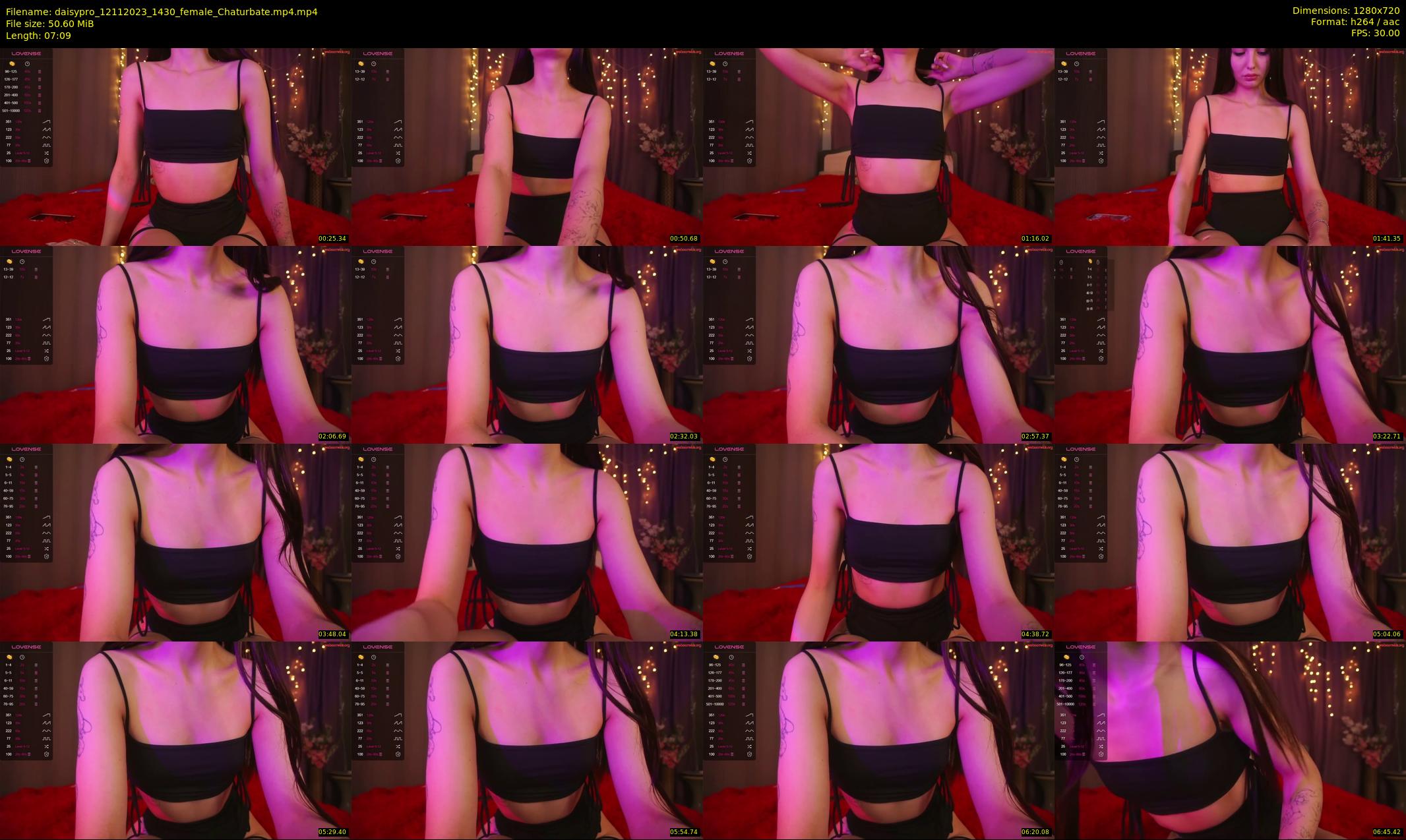 daisypro — 8 minute Chaturbate couple cam show recording, 720p, Nov 12, 2023