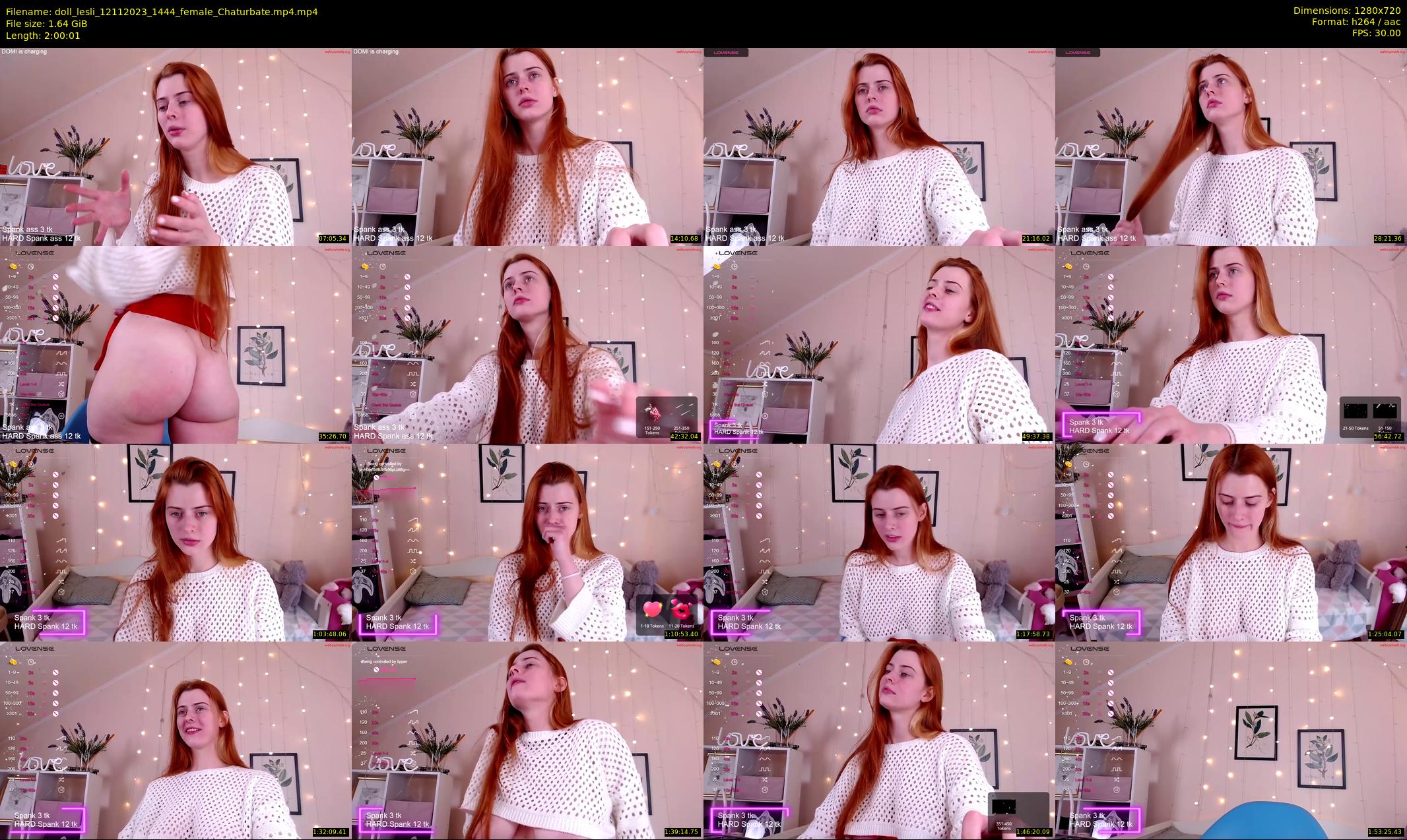 doll_lesli — 121 minute Chaturbate female cam show recording, 720p, Nov 12, 2023