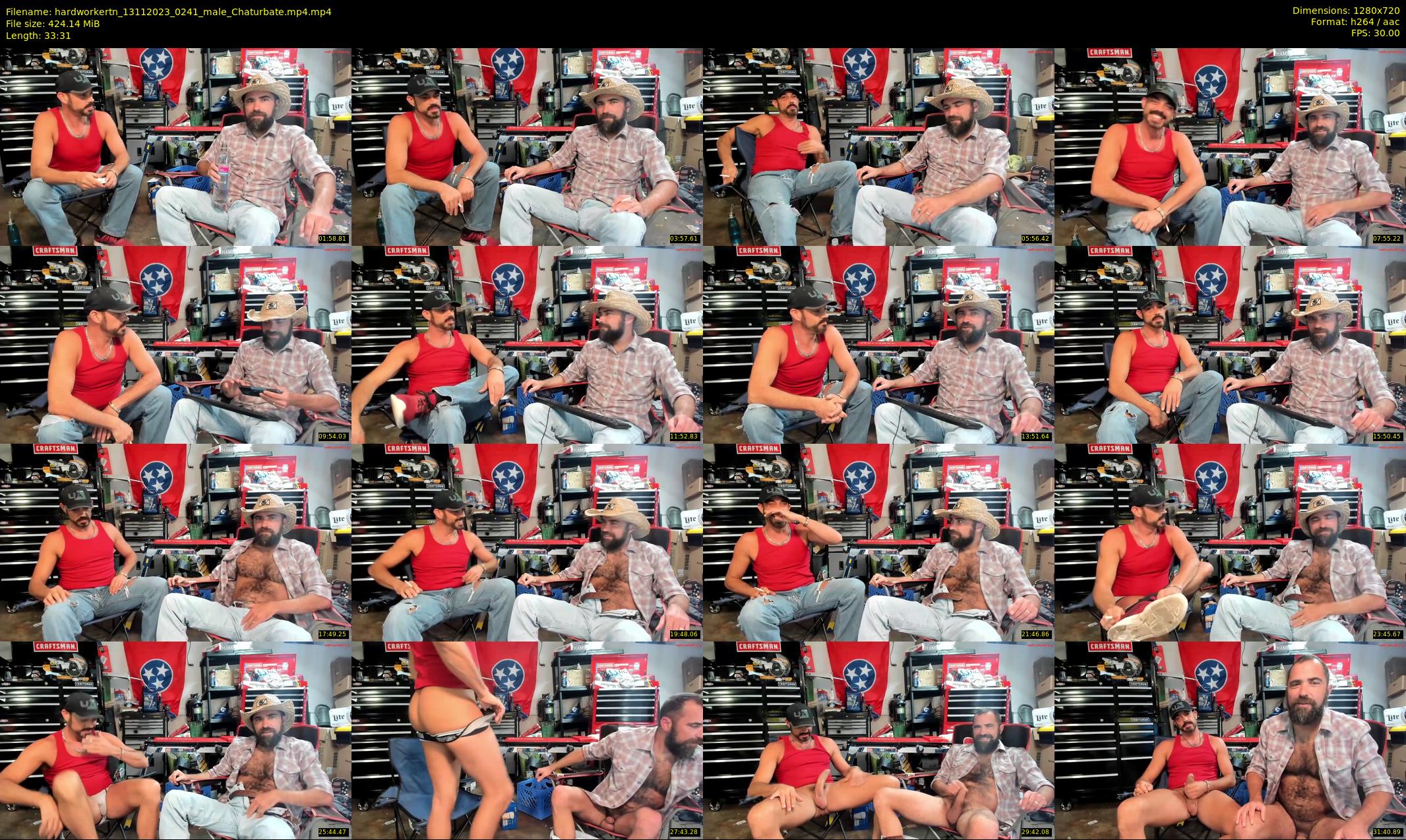 hardworkertn — 34 minute Chaturbate male cam show recording, 720p, Nov 13, 2023