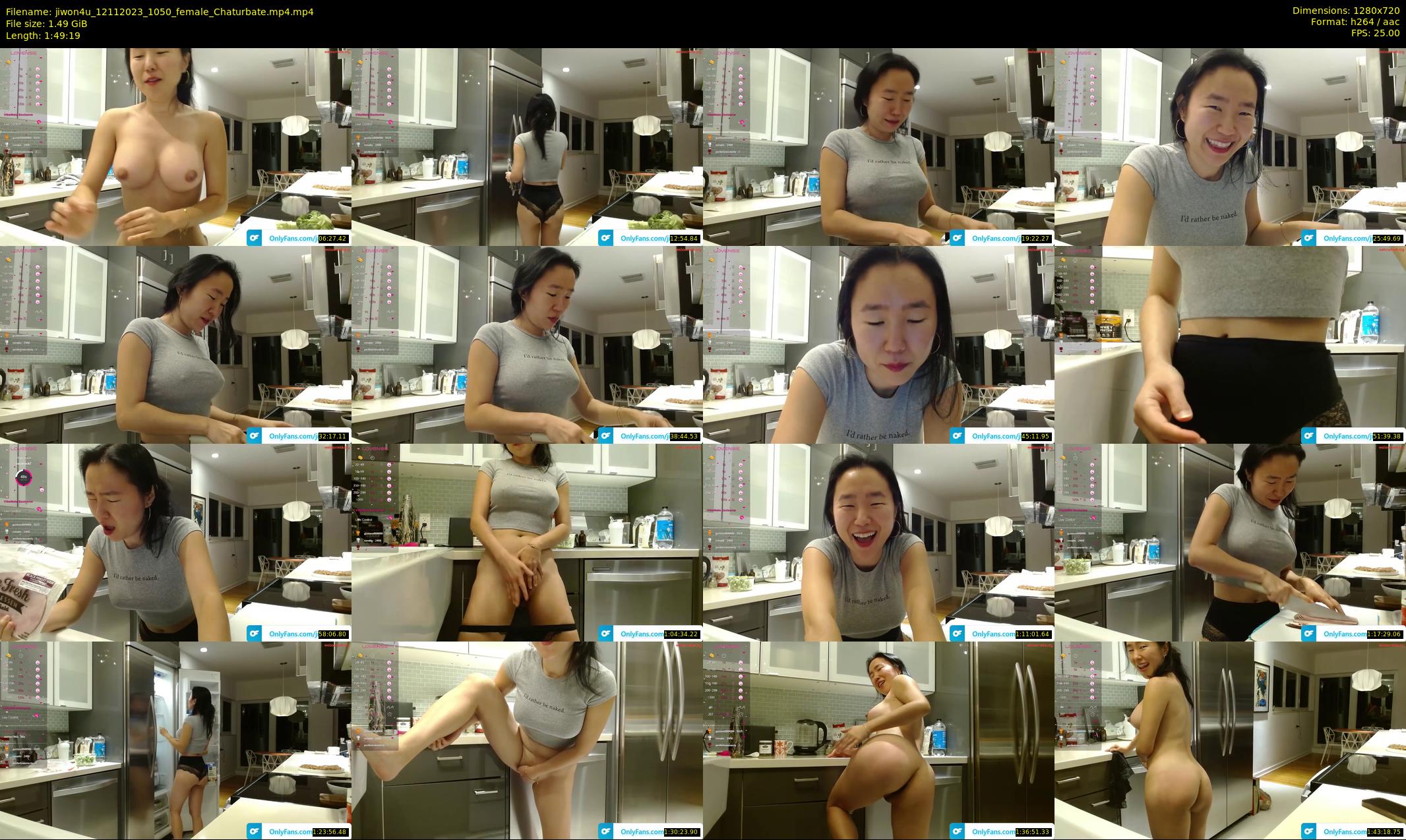jiwon4u — 110 minute Chaturbate female cam show recording, 720p, Nov 12, 2023