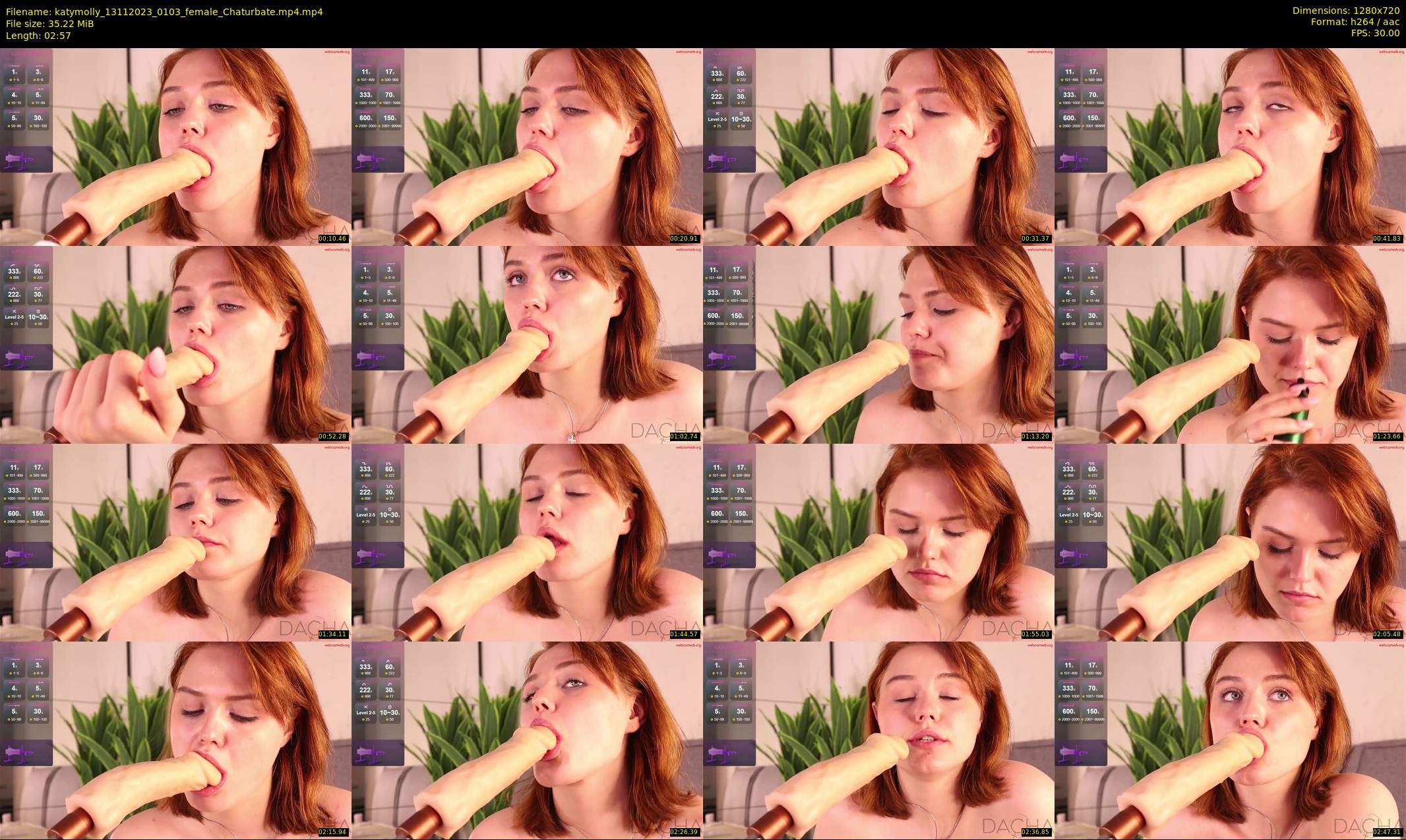 katymolly — 3 minute Chaturbate female cam show recording, 720p, Nov 13, 2023
