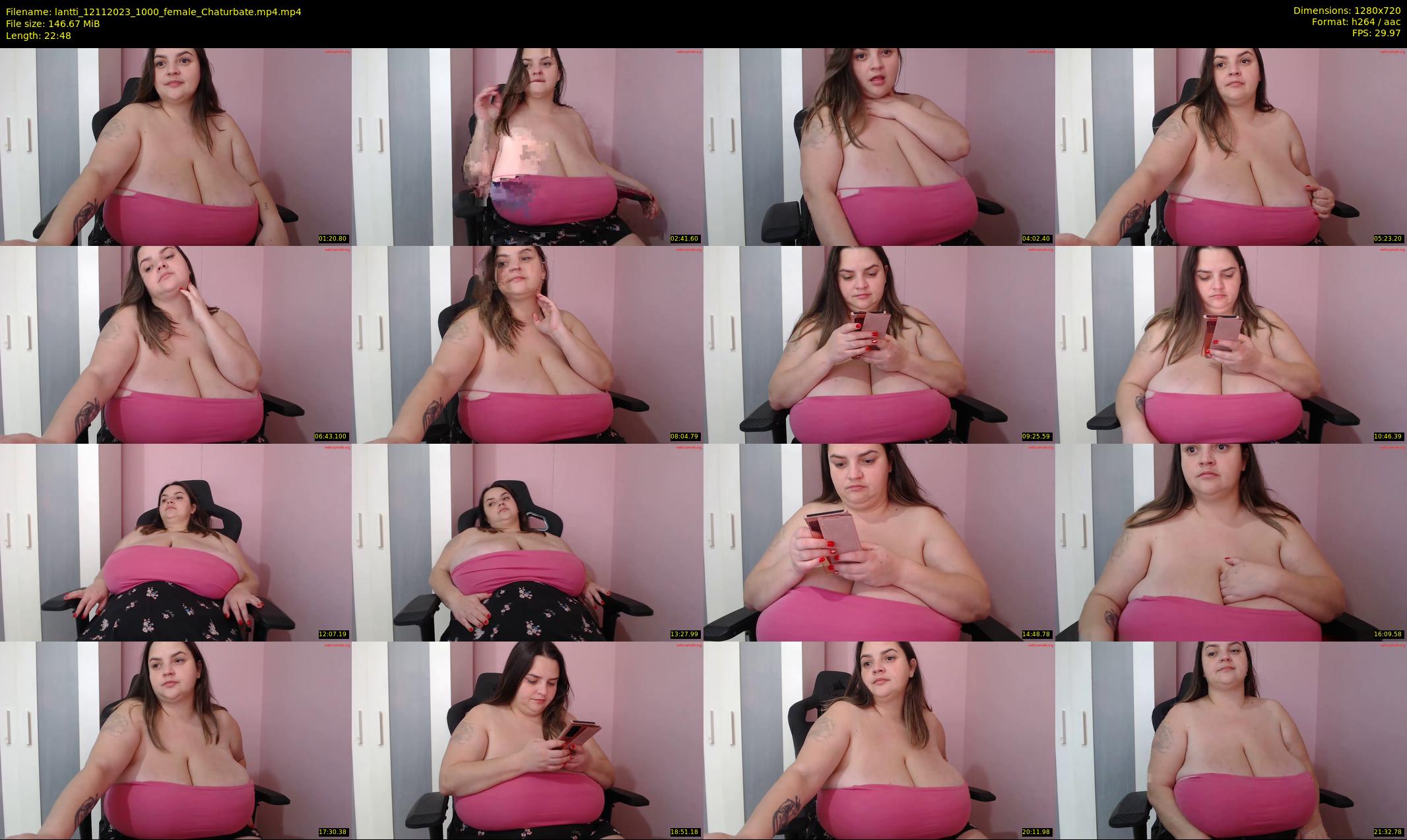 lantti — 23 minute Chaturbate female cam show recording, 720p, Nov 12, 2023