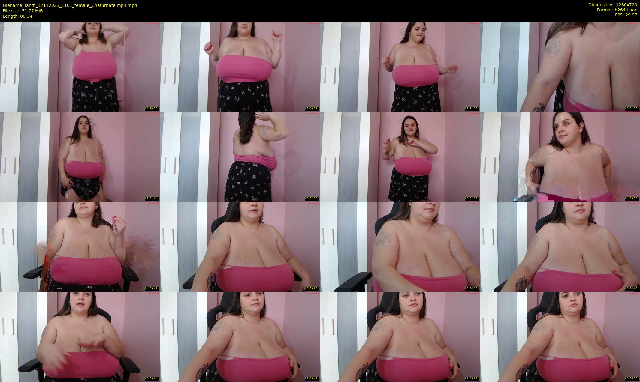 lantti — 9 minute Chaturbate female cam show recording, 720p, Nov 12, 2023