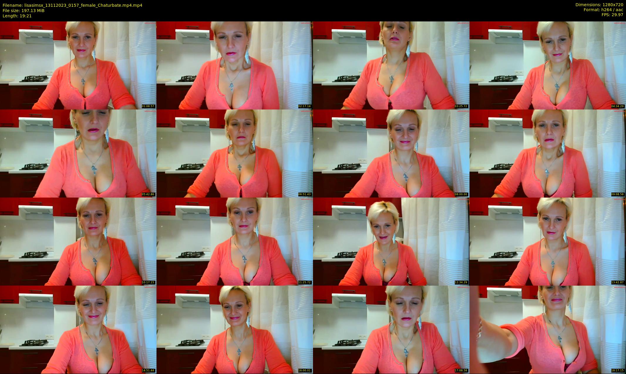 lisasimsx — 20 minute Chaturbate female cam show recording, 720p, Nov 13, 2023