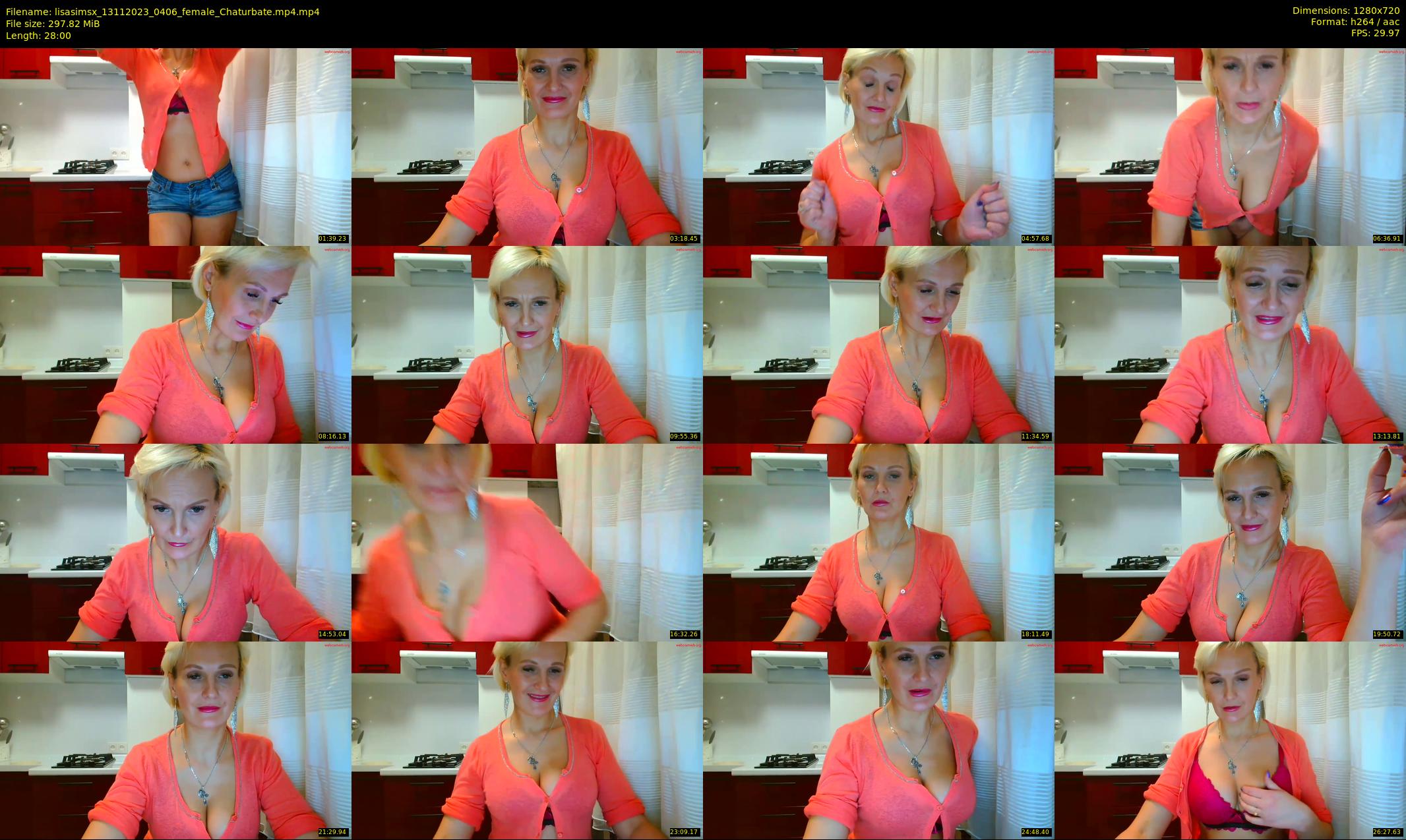 lisasimsx — 28 minute Chaturbate female cam show recording, 720p, Nov 13, 2023