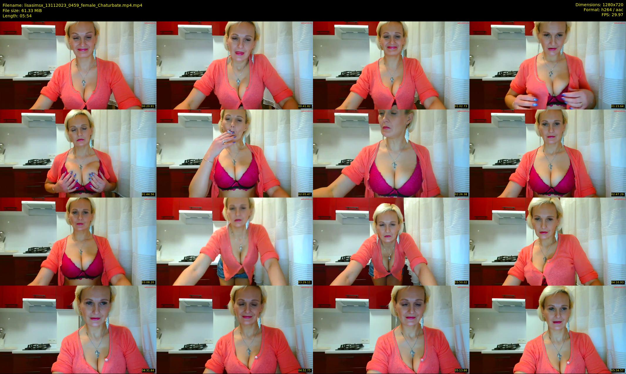 lisasimsx — 6 minute Chaturbate female cam show recording, 720p, Nov 13, 2023
