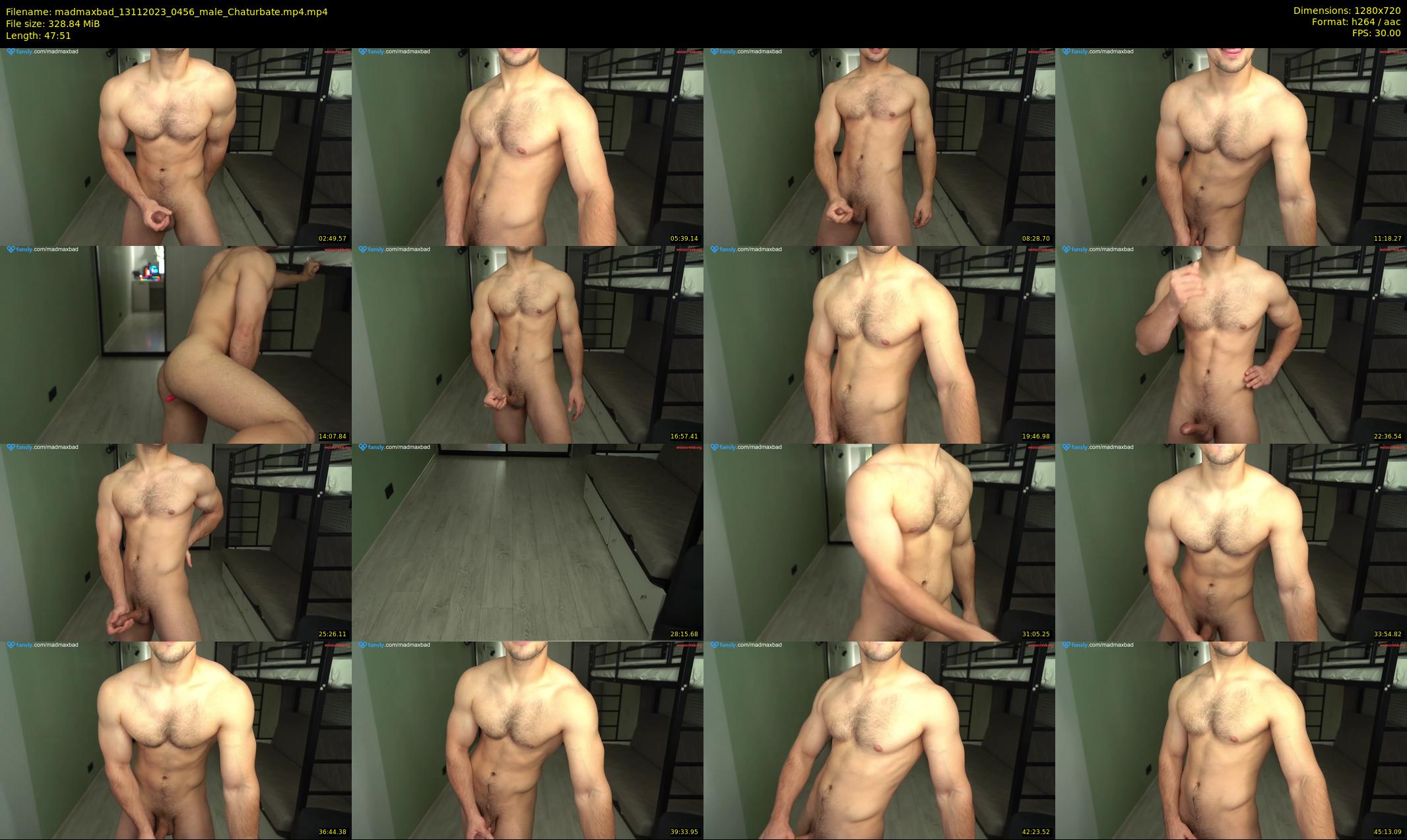 madmaxbad — 48 minute Chaturbate male cam show recording, 720p, Nov 13, 2023
