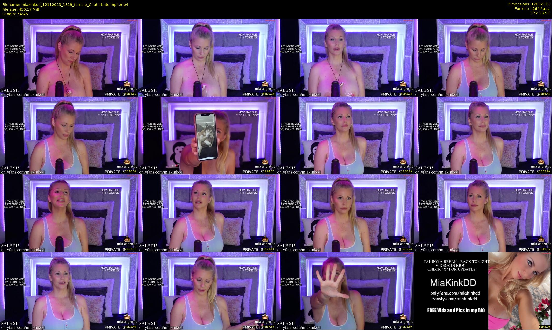 miakinkdd — 55 minute Chaturbate female cam show recording, 720p, Nov 12, 2023