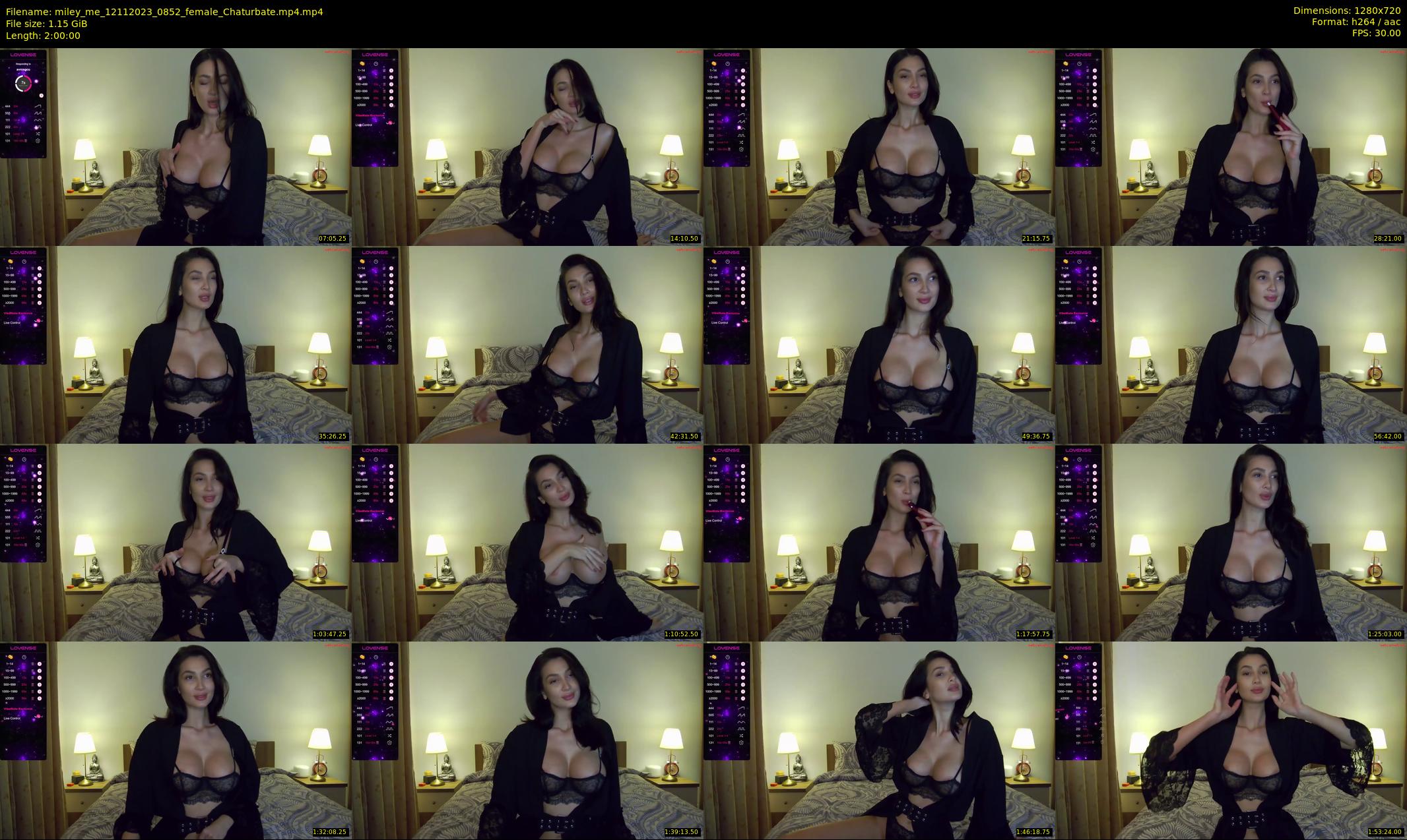 miley_me — 120 minute Chaturbate female cam show recording, 720p, Nov 12, 2023