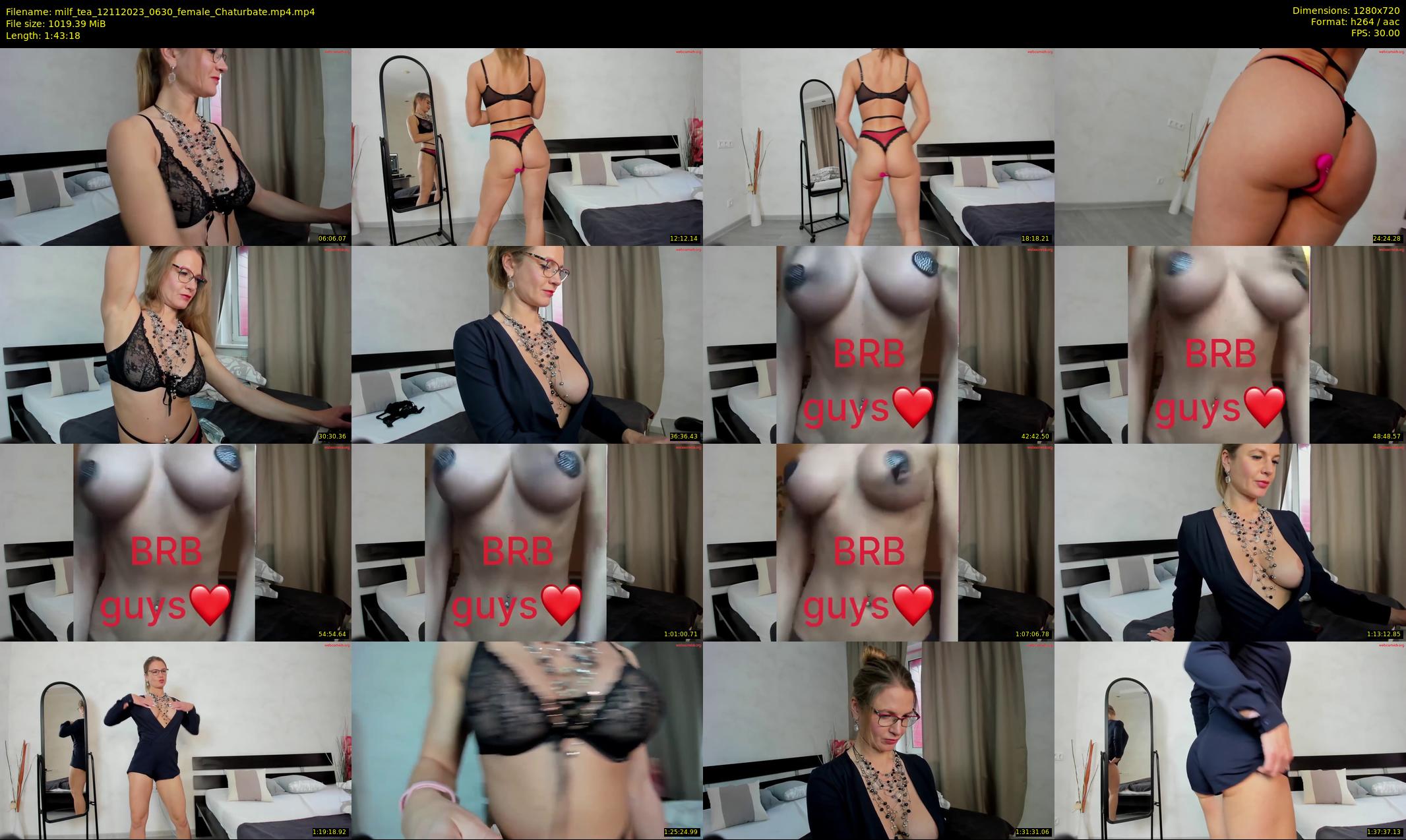 milf_tea — 104 minute Chaturbate female cam show recording, 720p, Nov 12, 2023