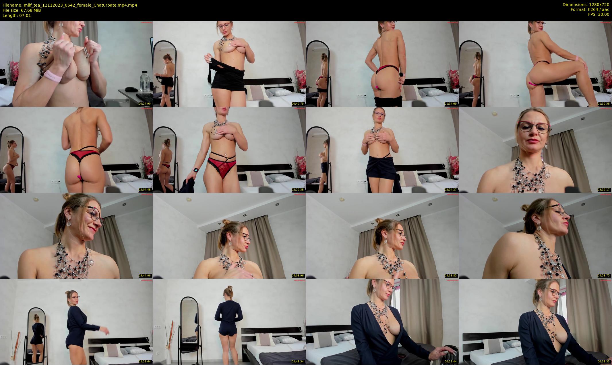 milf_tea — 8 minute Chaturbate female cam show recording, 720p, Nov 12, 2023