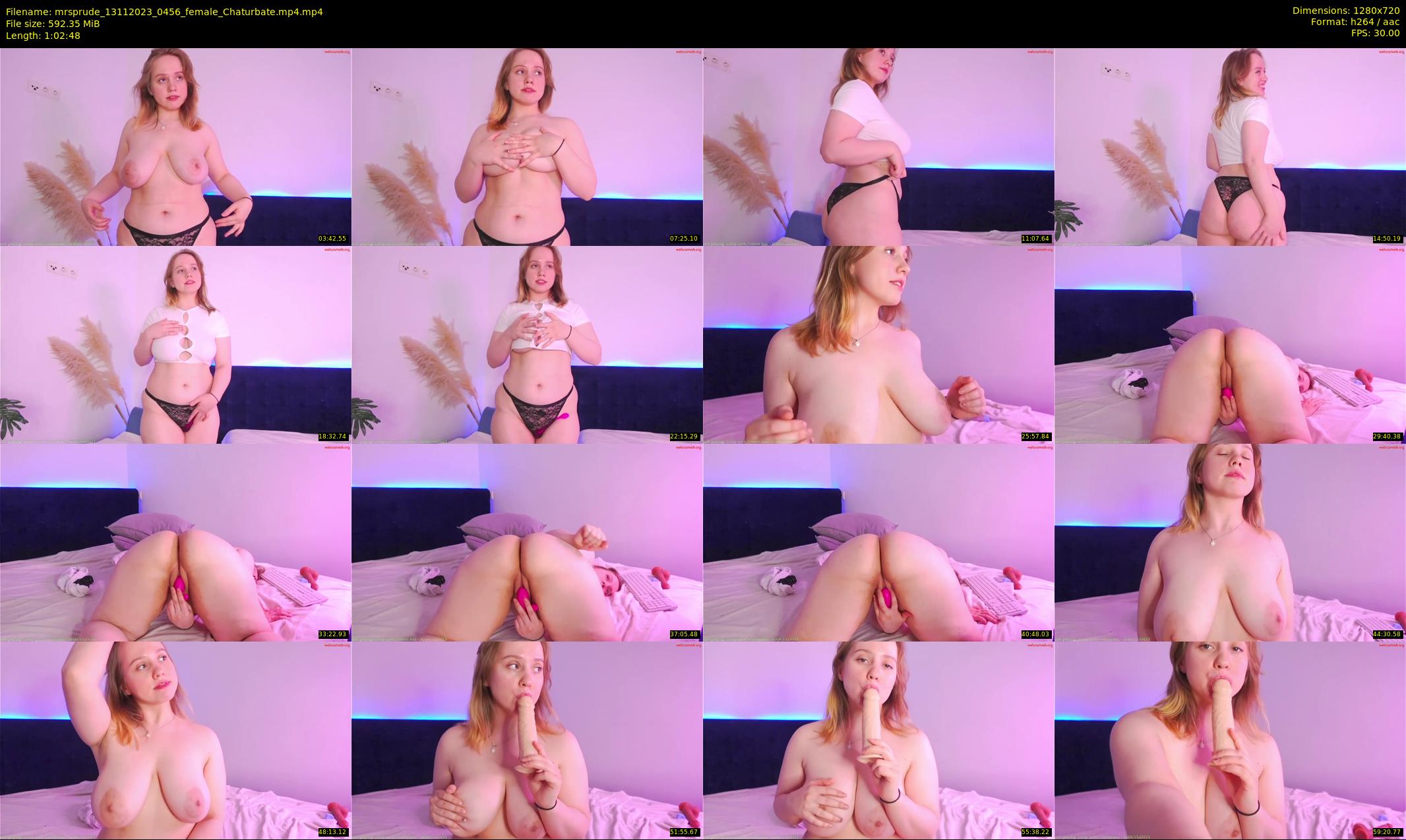 mrsprude — 63 minute Chaturbate female cam show recording, 720p, Nov 13, 2023