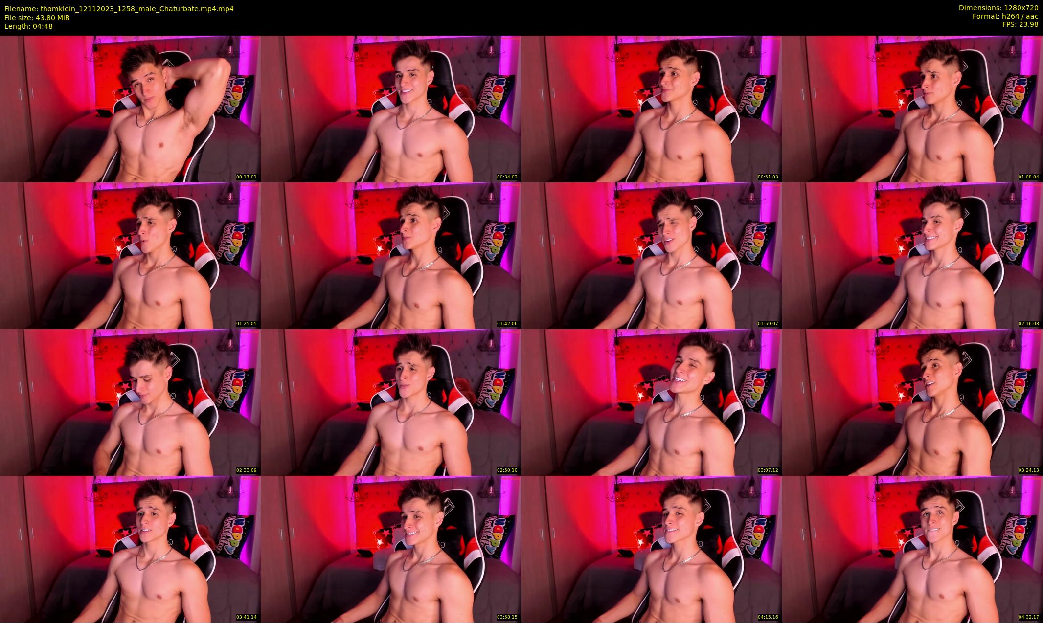 thomklein — 5 minute Chaturbate male cam show recording, 720p, Nov 12, 2023